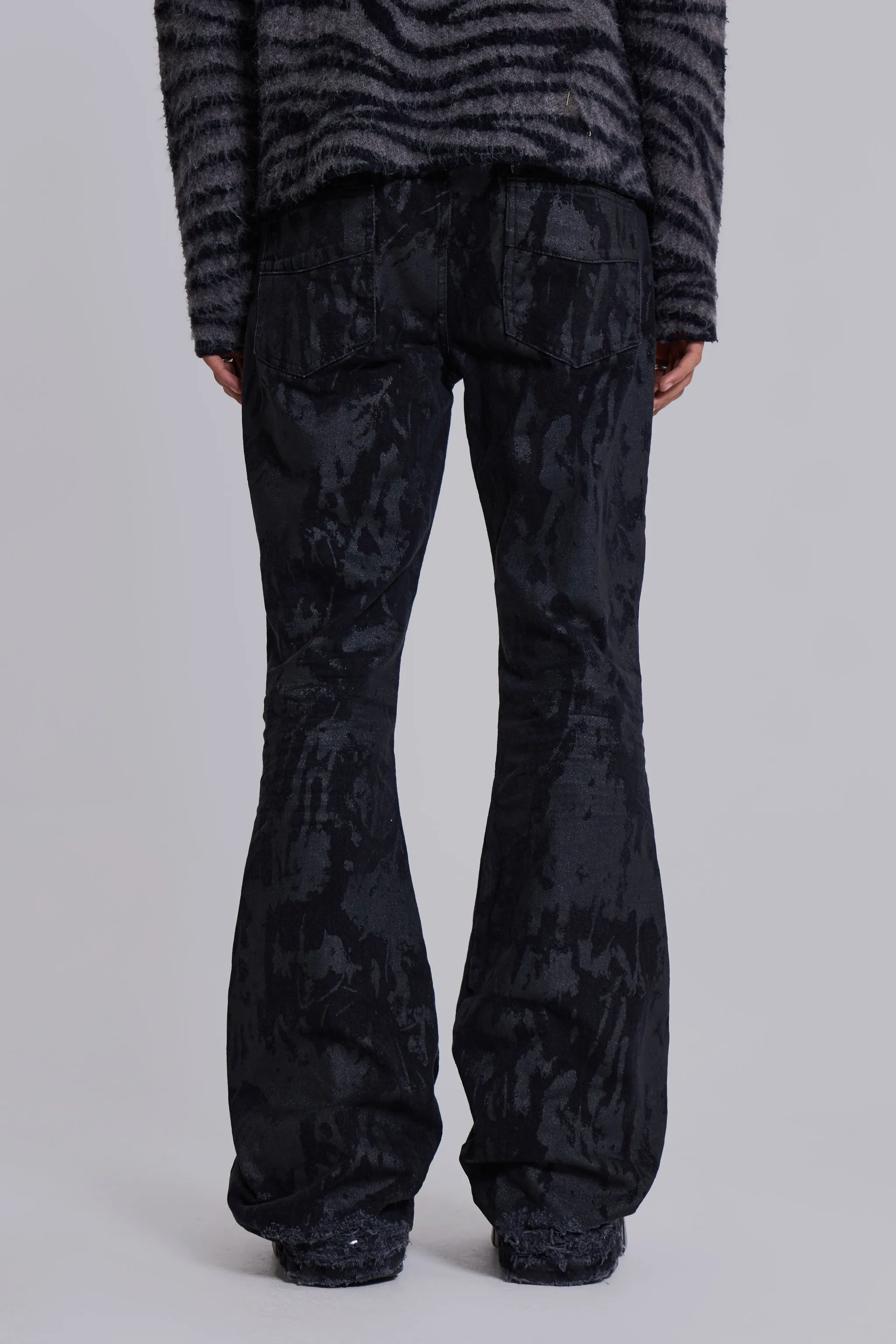 Wax Coated Drift Jeans sold by Jaded London product image thumbnail 4