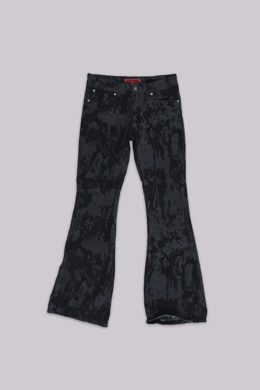 Wax Coated Drift Jeans sold by Jaded London