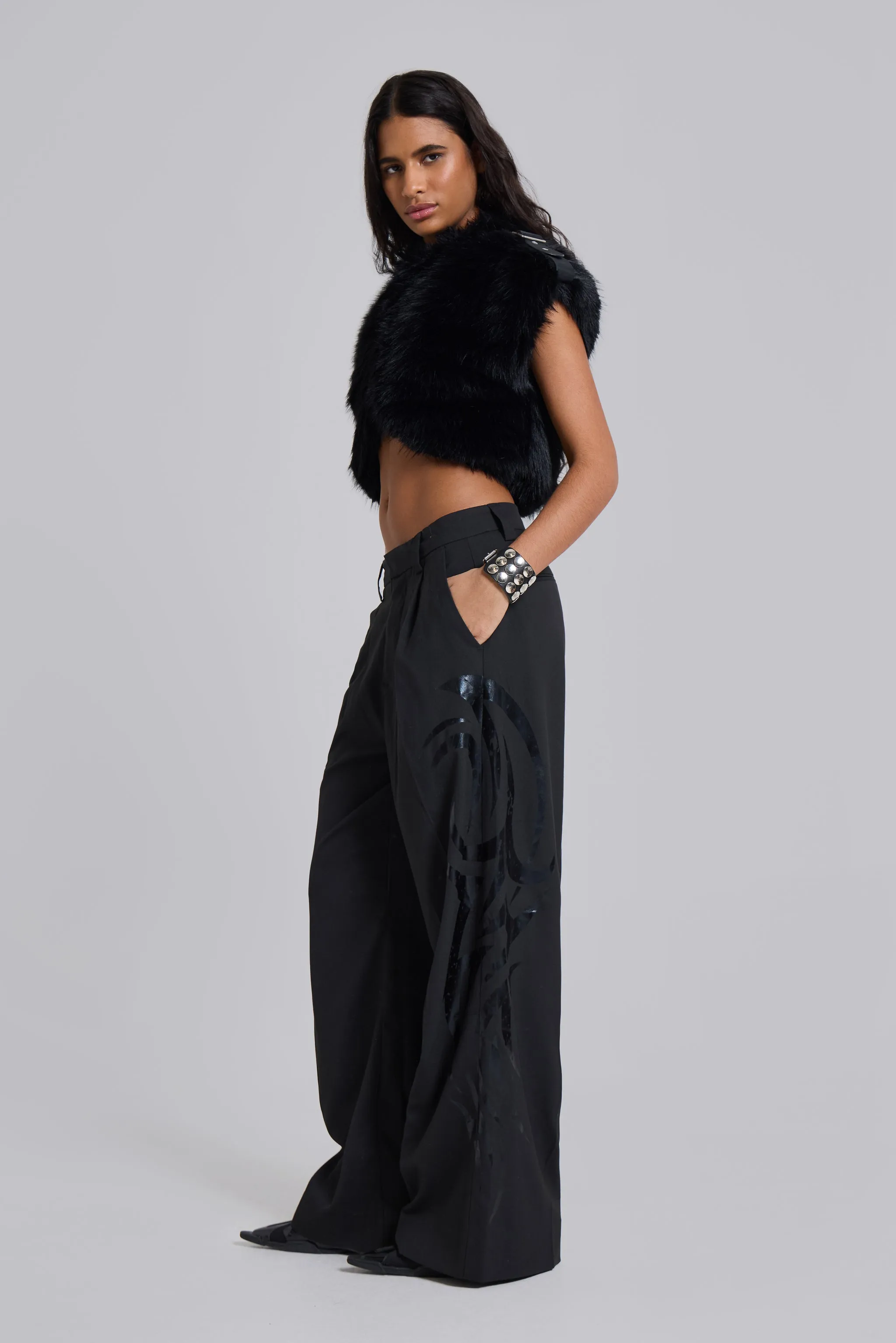 Blackout Blade Suit Trousers sold by Jaded London product image thumbnail 4