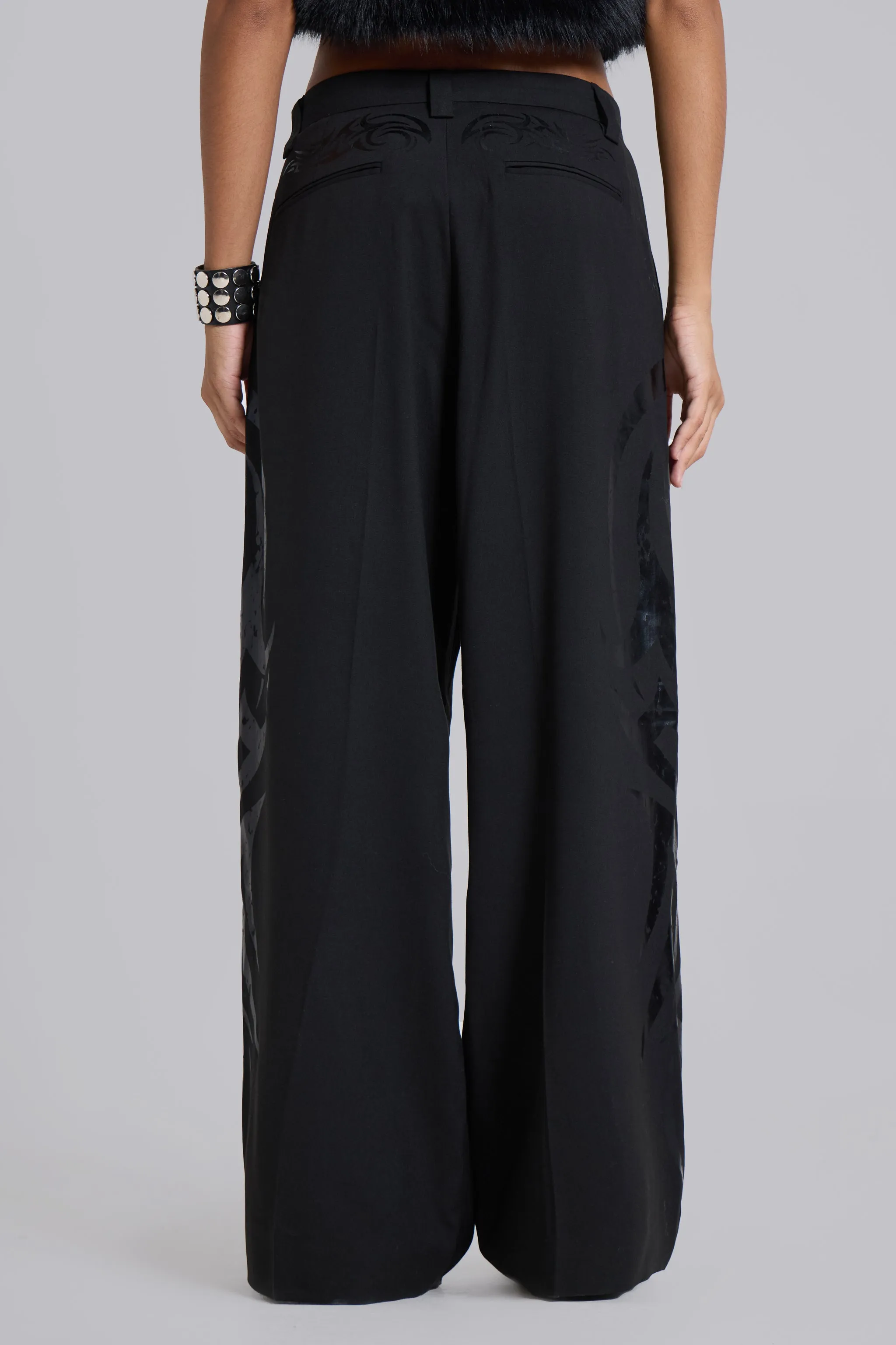 Blackout Blade Suit Trousers sold by Jaded London product image thumbnail 3