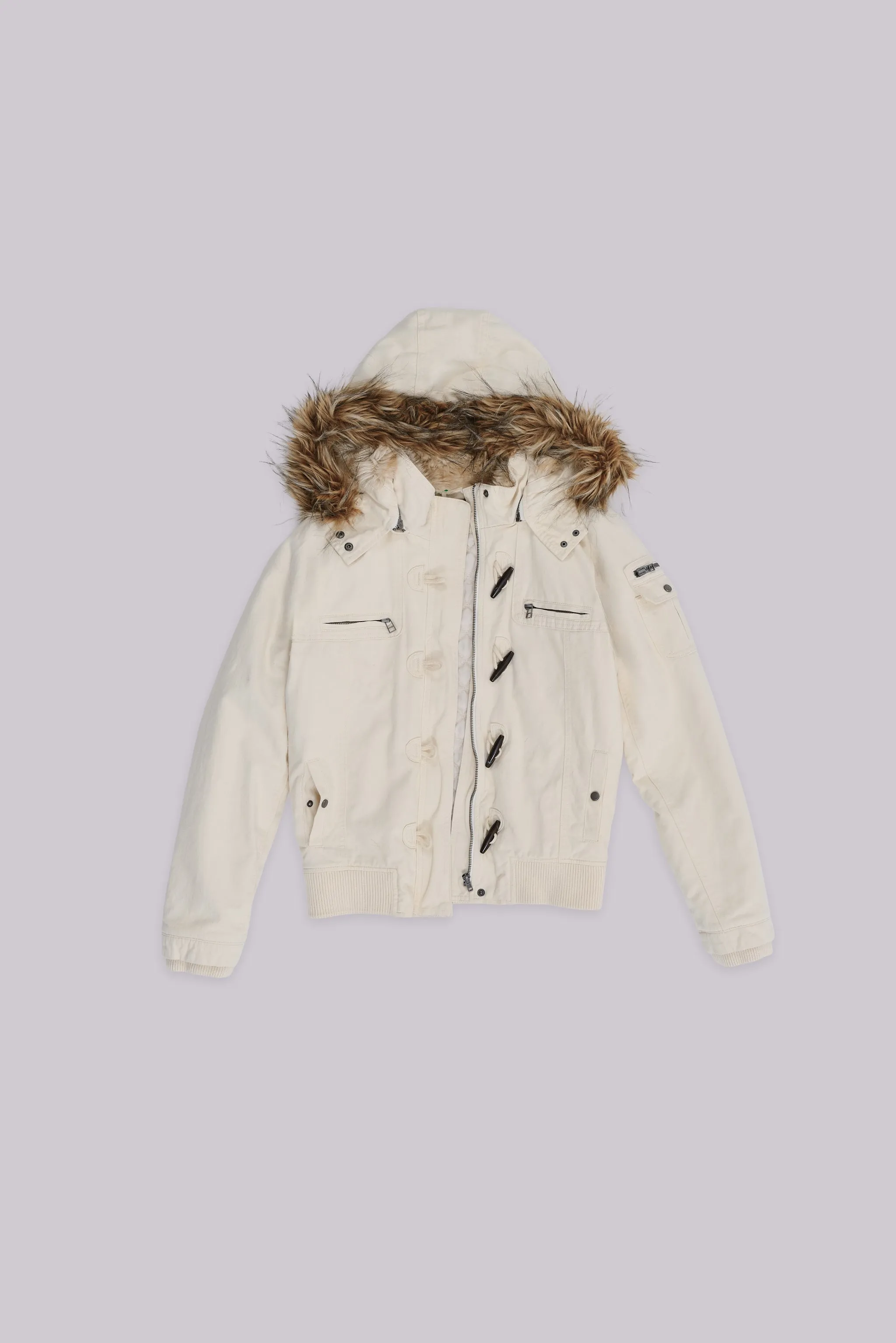 Ecru Merida Jacket sold by Jaded London product image thumbnail 2