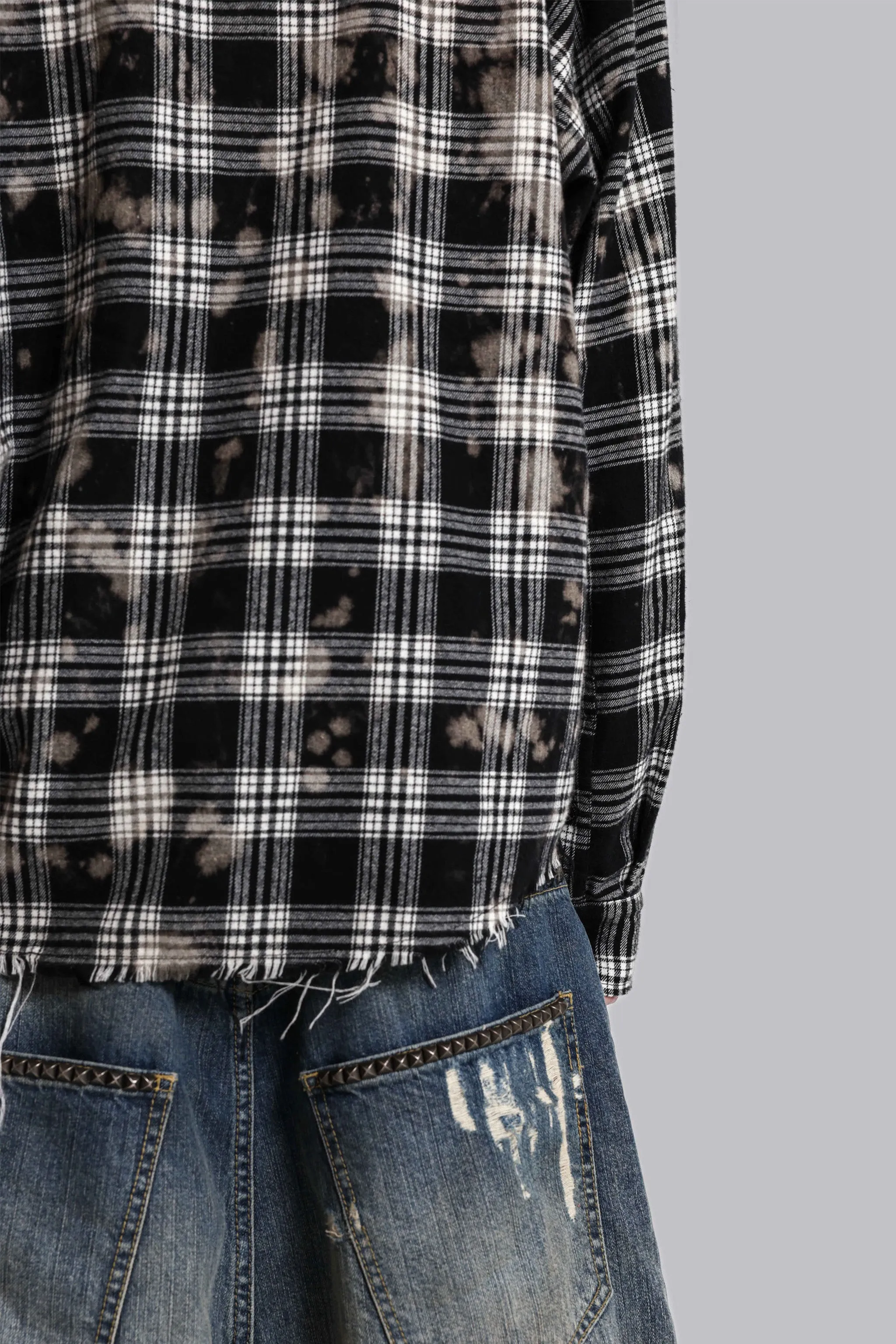 Spirit Checked Flannel Shirt sold by Jaded London product image thumbnail 5