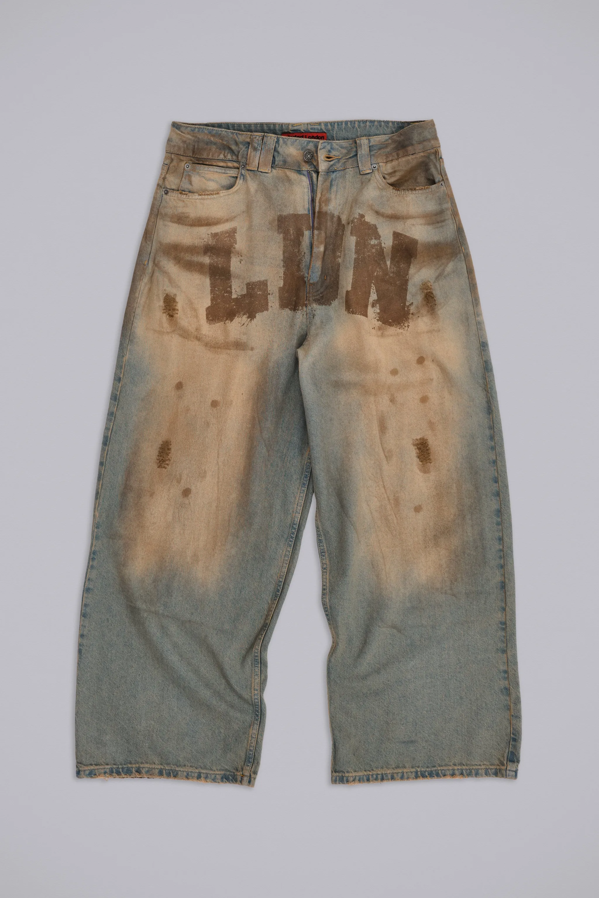 LDN Mud XL Colossus Jeans sold by Jaded London product image thumbnail 2