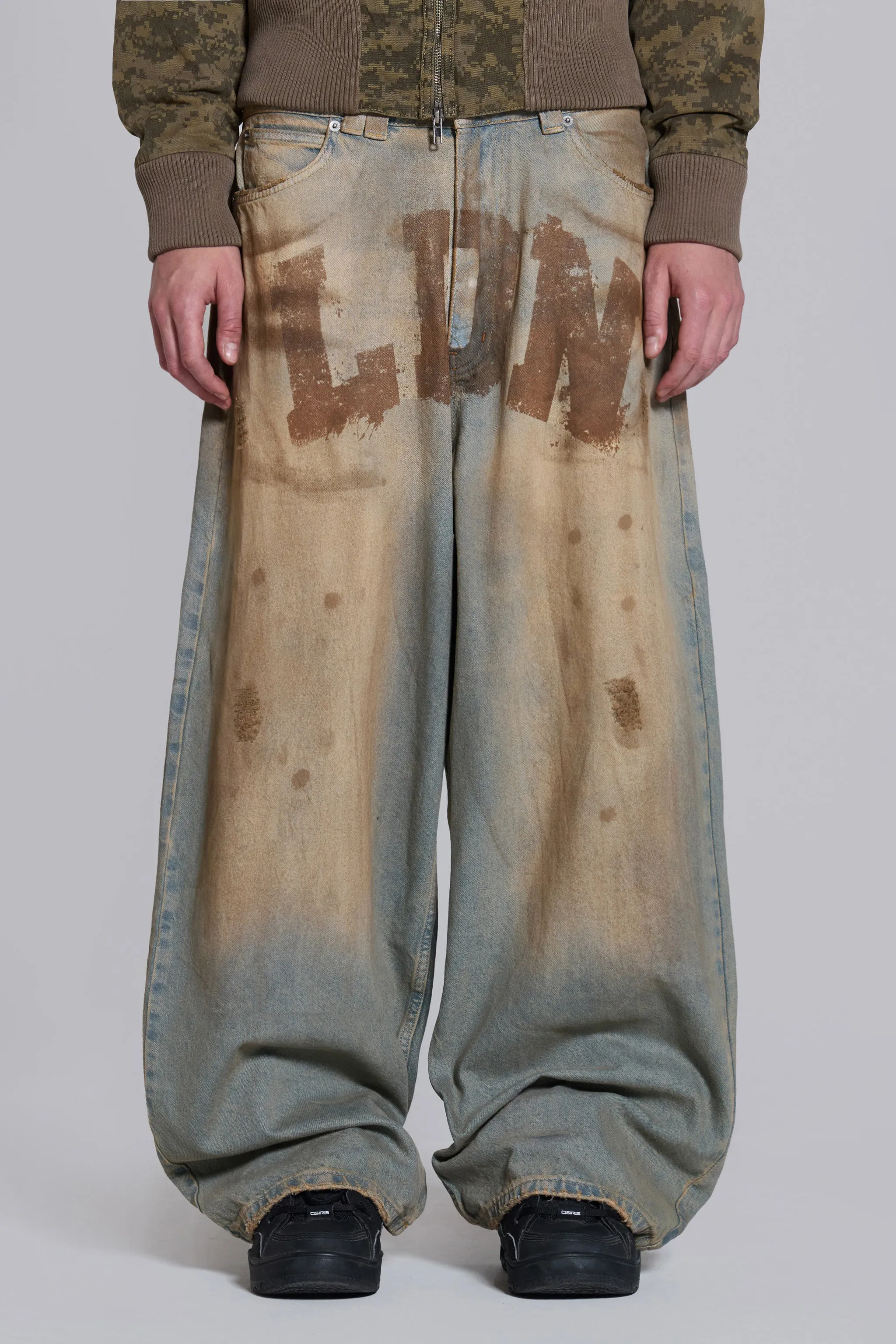 LDN Mud XL Colossus Jeans sold by Jaded London