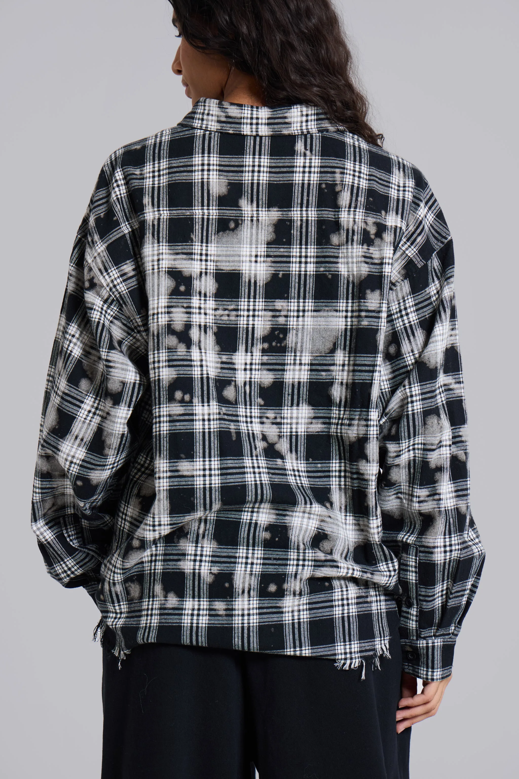 Spirit Checked Flannel Shirt sold by Jaded London product image thumbnail 4