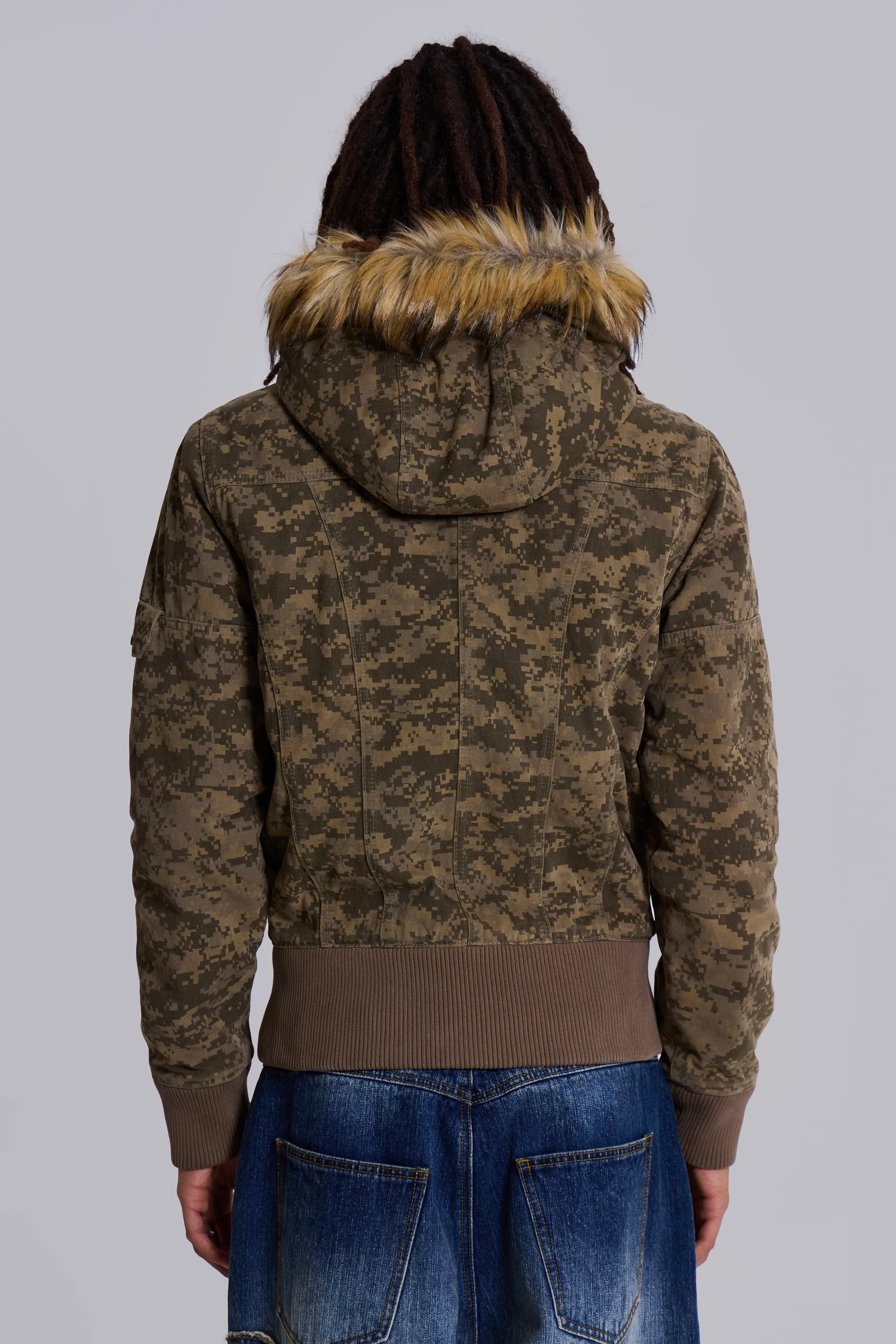 Digi Camo Marshal Jacket sold by Jaded London product image thumbnail 3