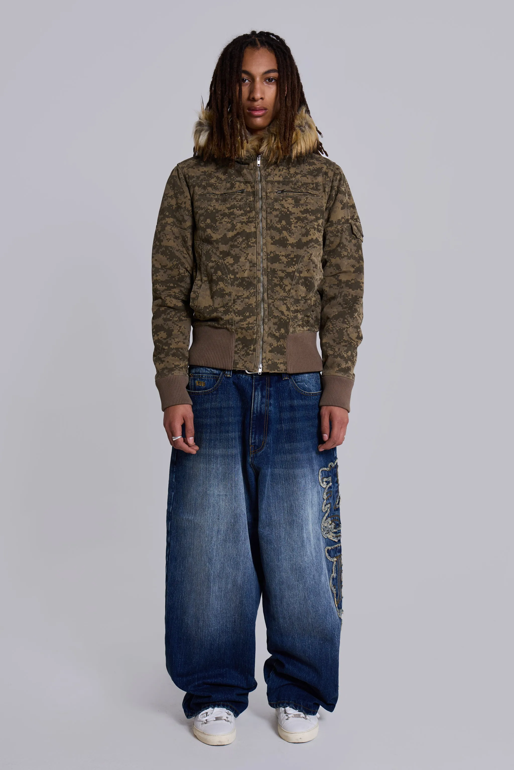 Digi Camo Marshal Jacket sold by Jaded London product image thumbnail 4