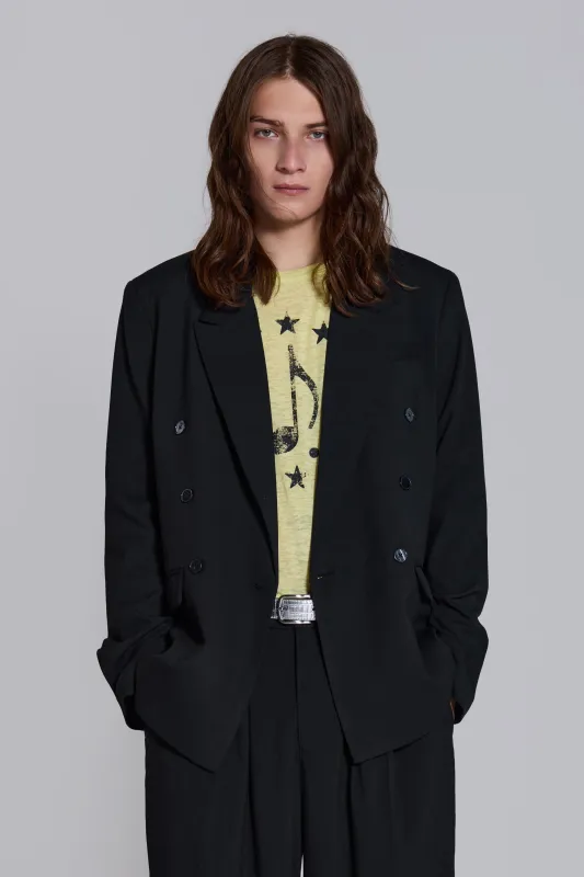 Goliath Double Breasted Boxy Blazer sold by Jaded London