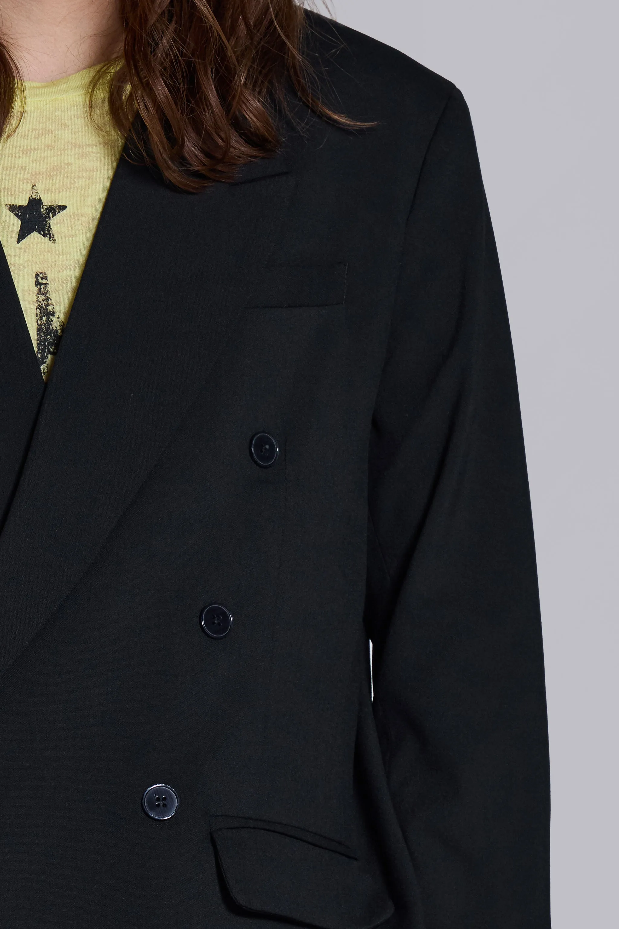 Goliath Double Breasted Boxy Blazer sold by Jaded London product image thumbnail 4