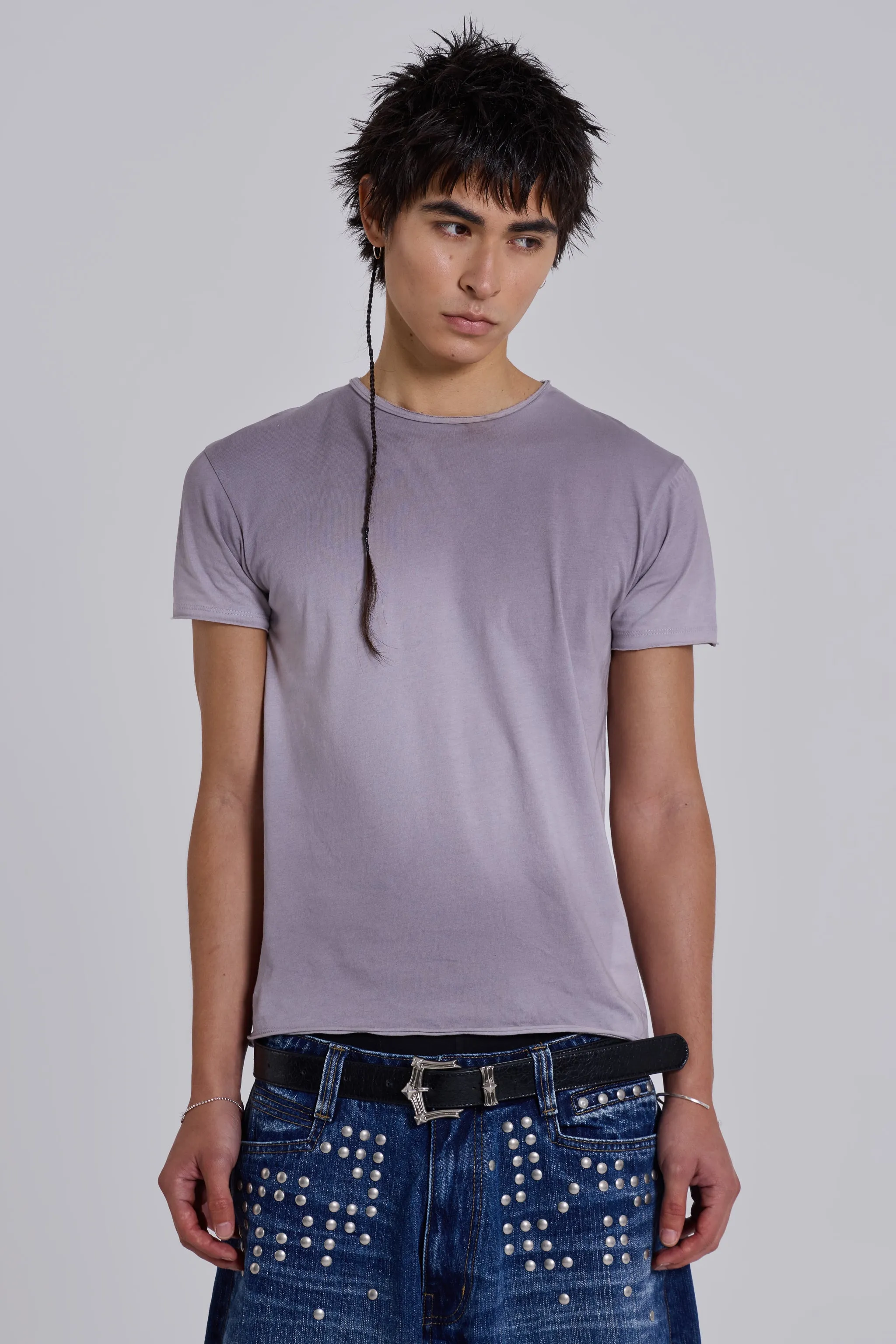 Backbone Studded T-Shirt sold by Jaded London product image thumbnail 2
