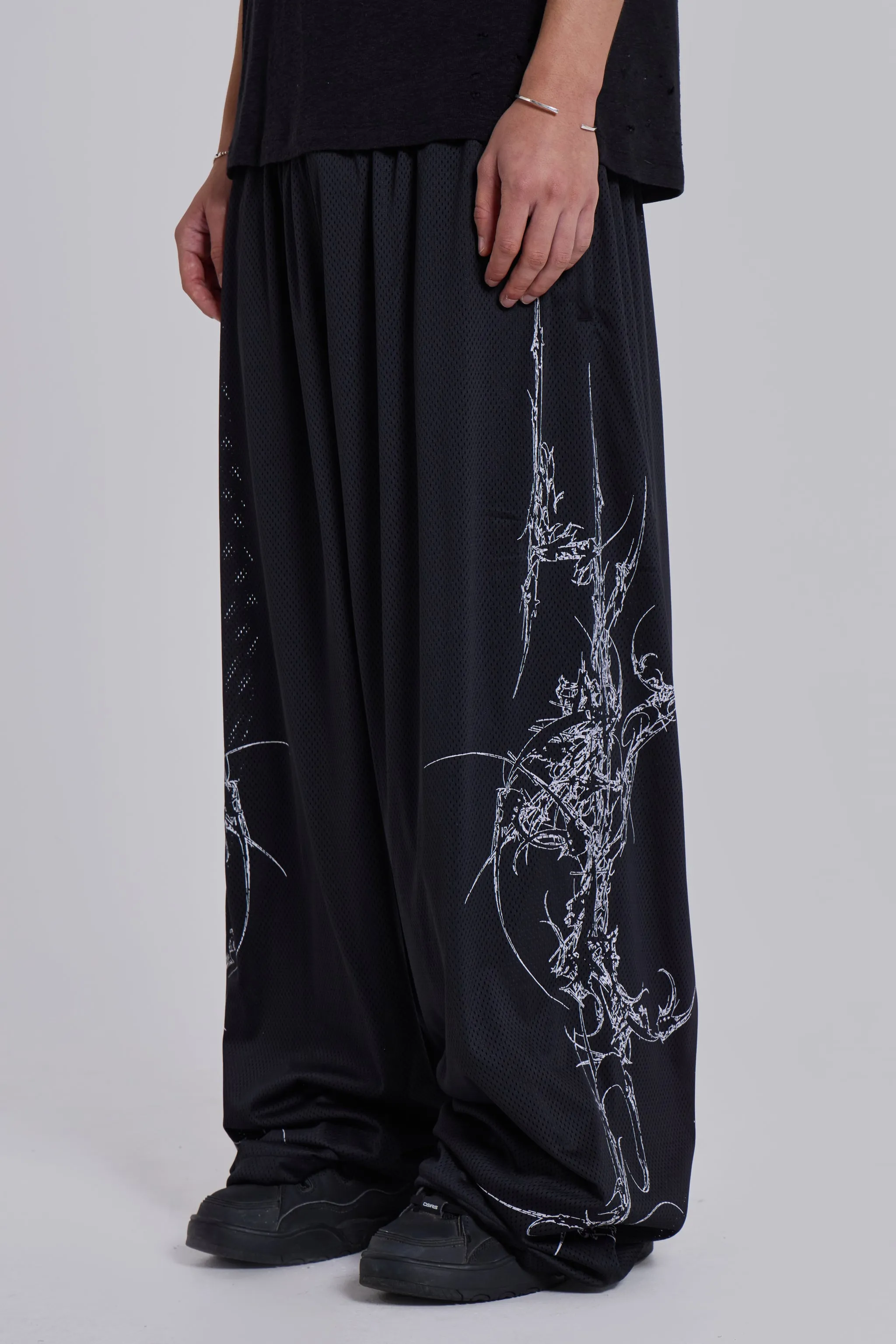 Opaque Airtex Vapor Joggers sold by Jaded London product image thumbnail 2