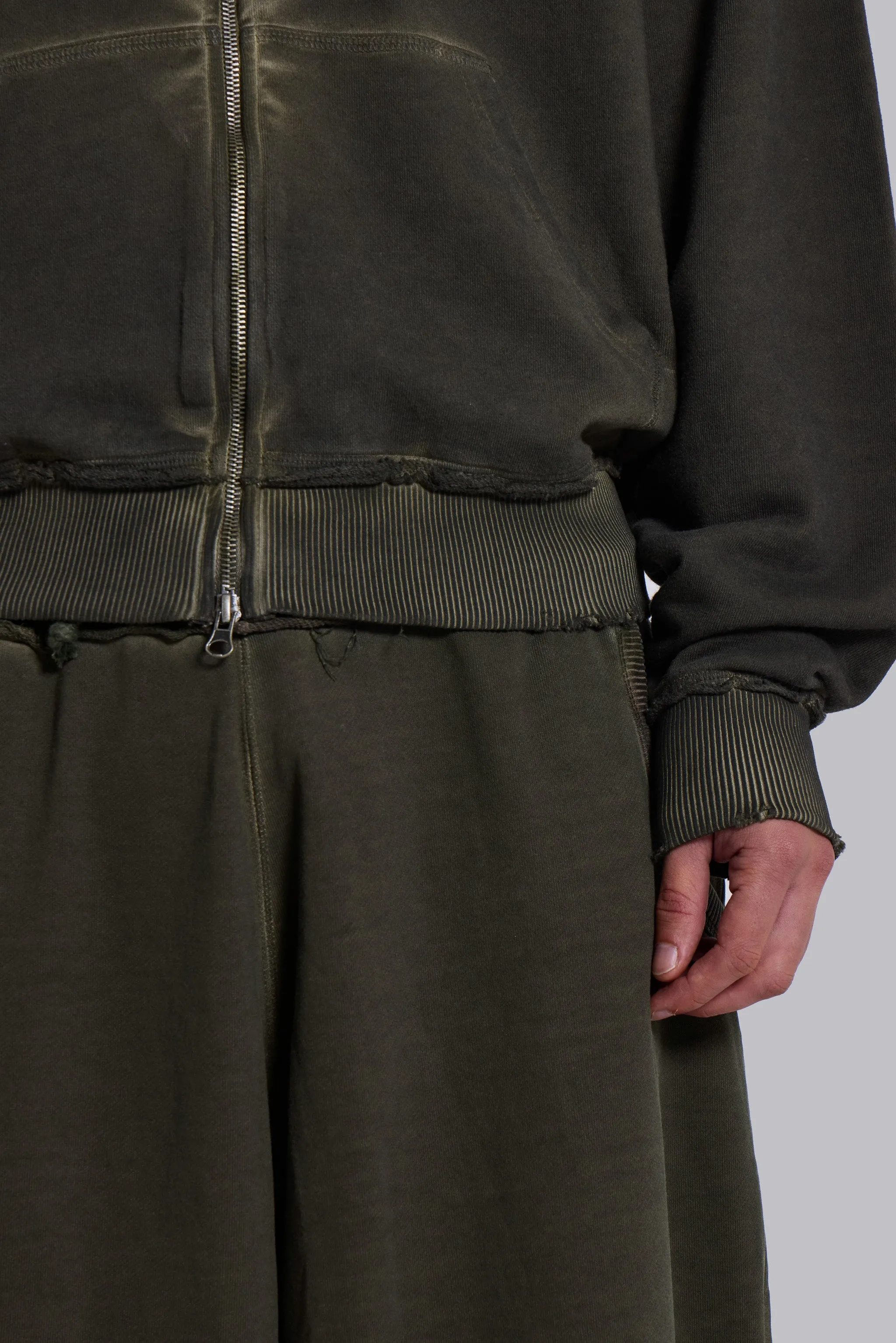Khaki Oversized Monster Hoodie sold by Jaded London product image thumbnail 4
