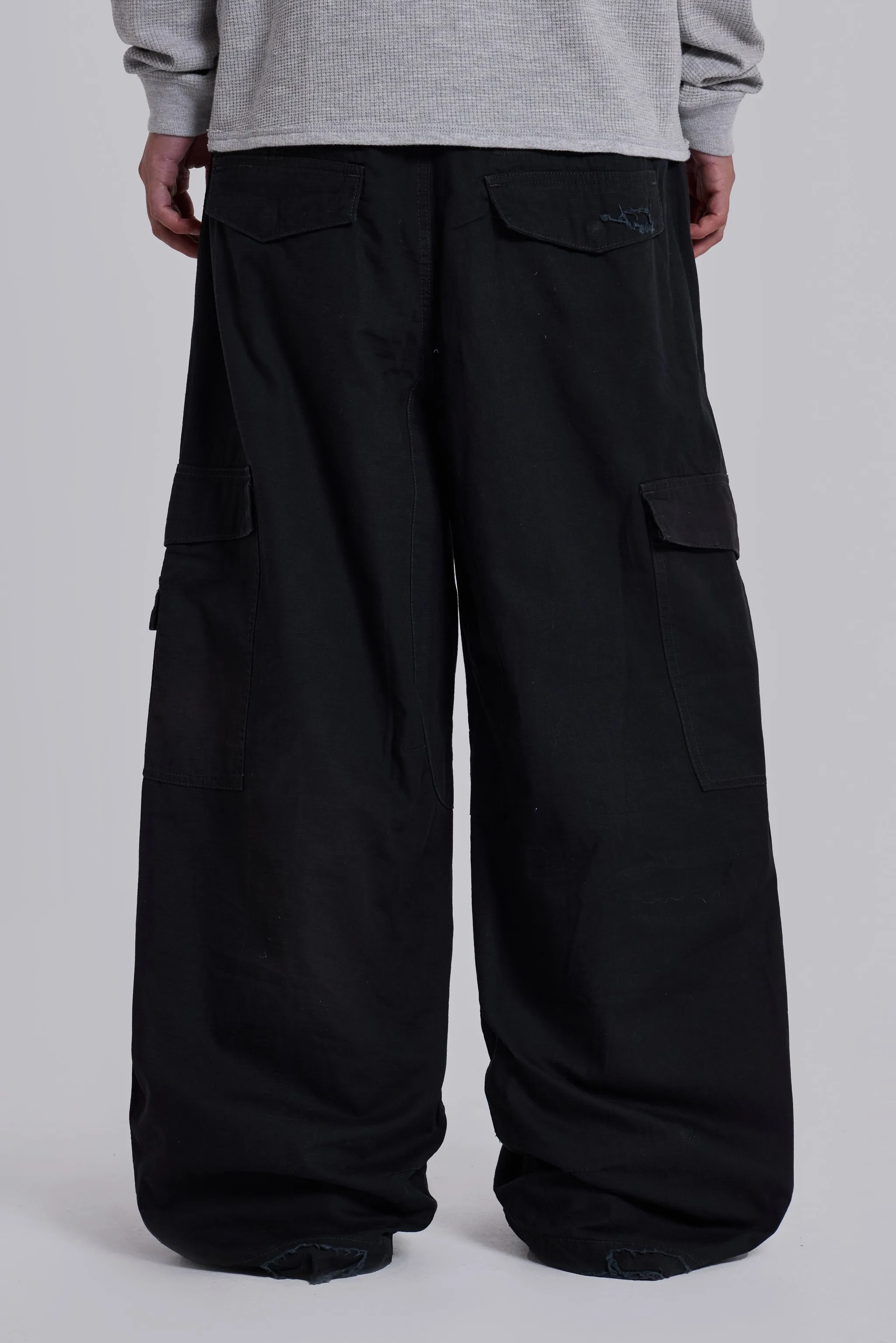 Black Titan Cargos sold by Jaded London product image thumbnail 3