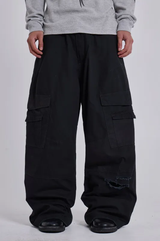 Black Titan Cargos made by Jaded London