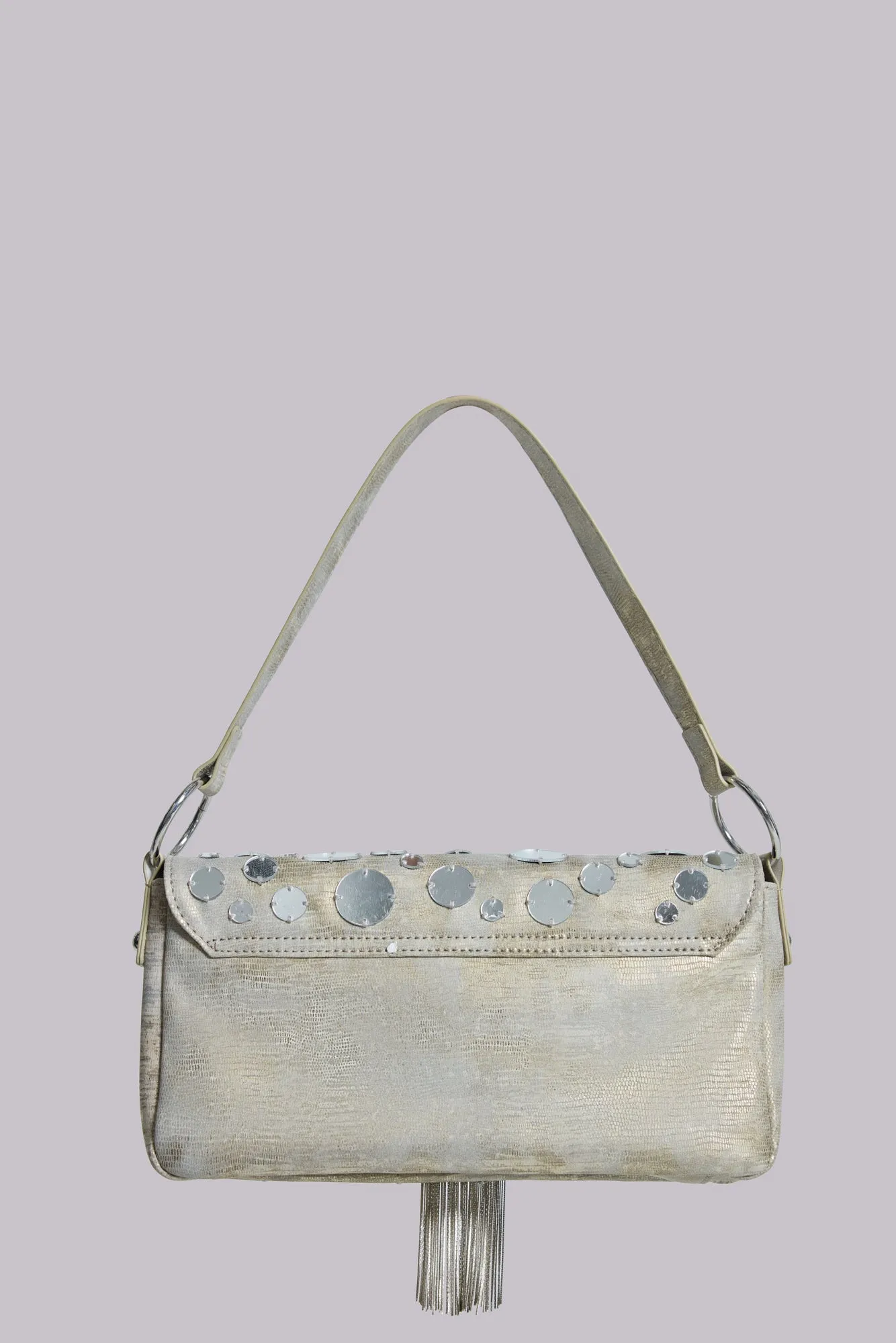 Chara Metallic Mirror Shoulder Bag sold by Jaded London product image thumbnail 5
