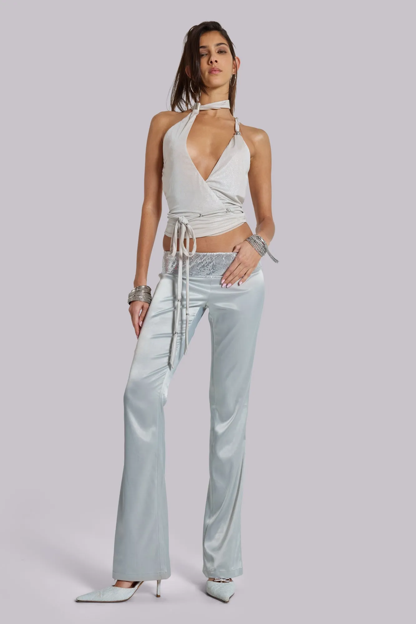 Eder Metallic Asymmetric Top sold by Jaded London product image thumbnail 5