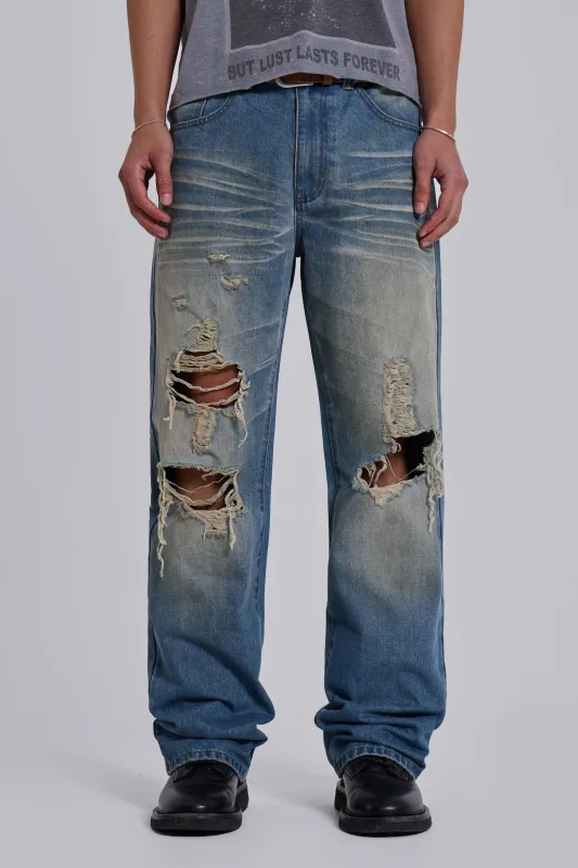 Distressed Muse Jeans sold by Jaded London