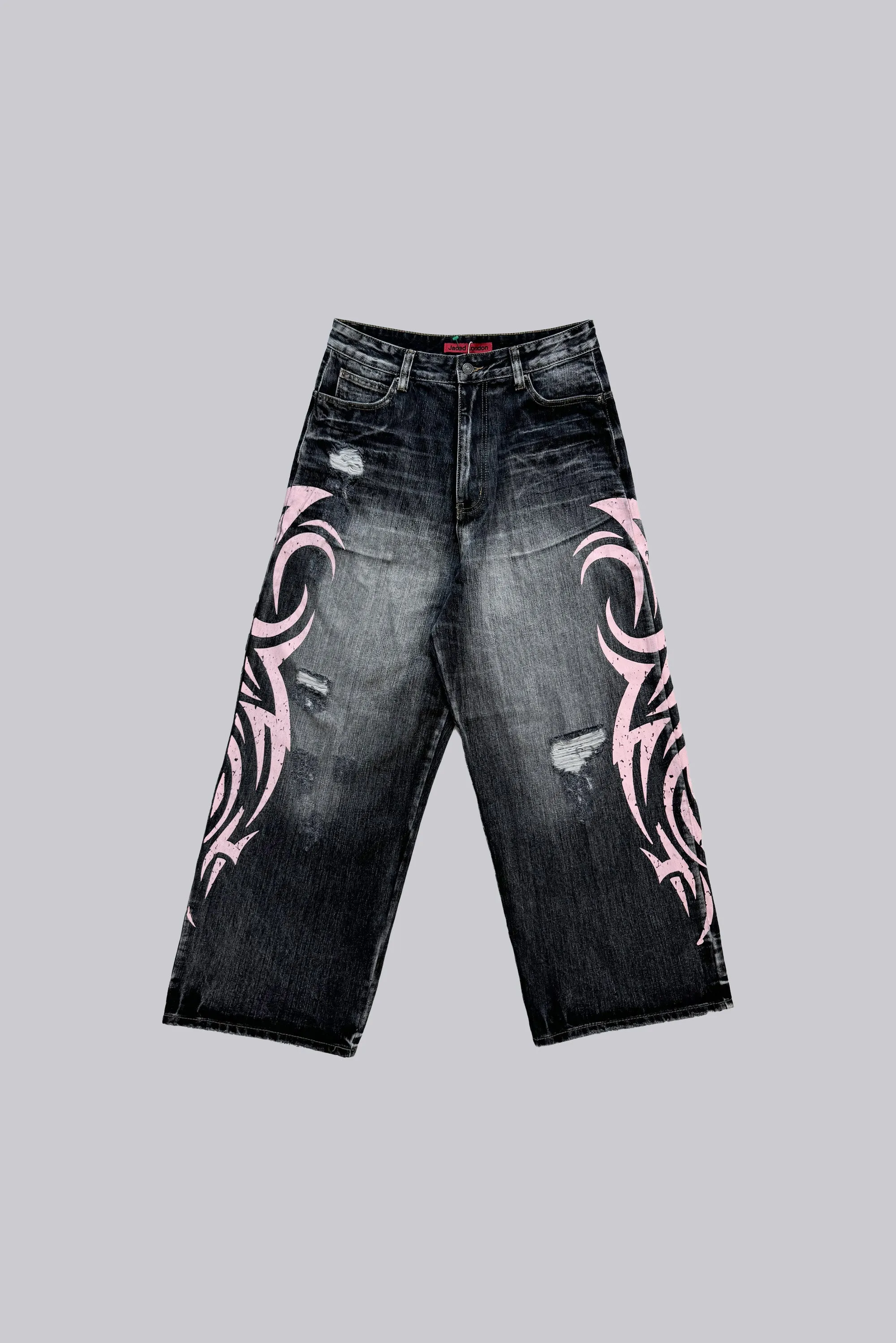 Pink Blade XL Colossus Jeans sold by Jaded London product image thumbnail 2