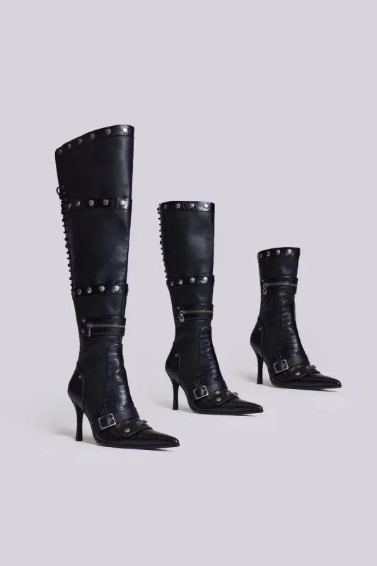 大人気★【Jaded London】Brooke Boxing ブーツ Shop Black Brooke Boxing Boot | Jaded London | Clothing