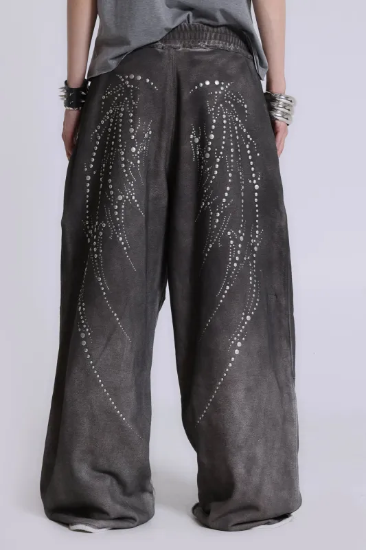 Studded Wing Monster Joggers sold by Jaded London