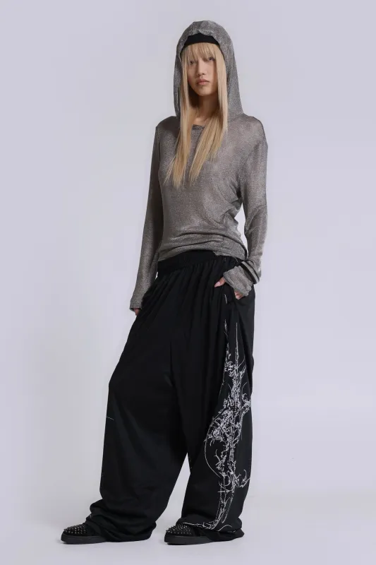 Opaque Airtex Vapor Joggers sold by Jaded London