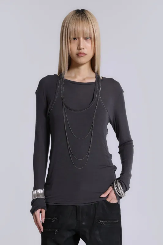 Marche Chain Layered Mist sold by Jaded London