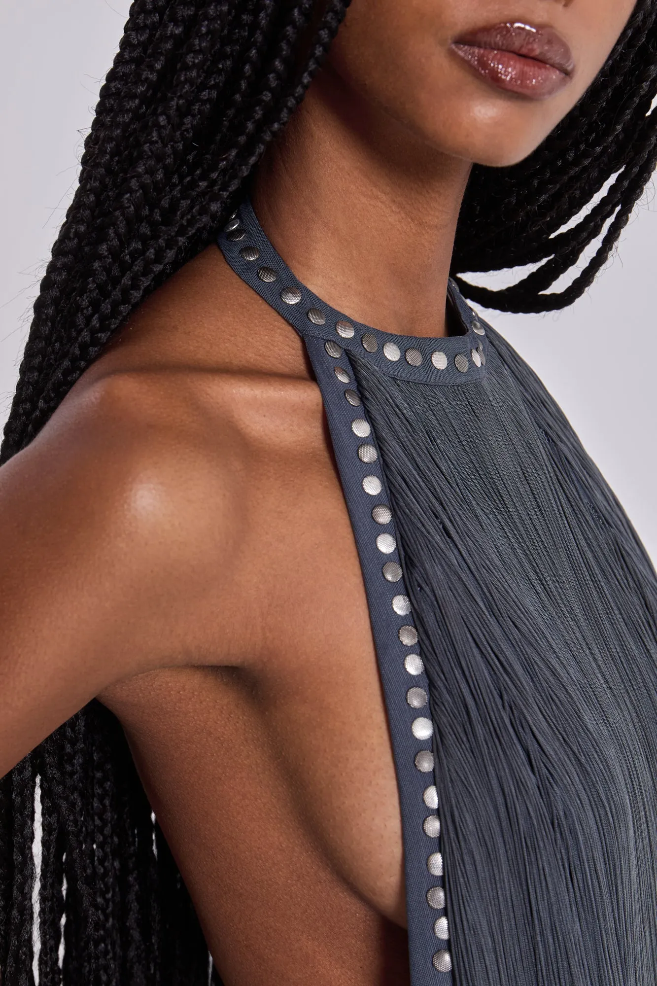 Vadra Backless Fringe Mini Dress sold by Jaded London product image thumbnail 5