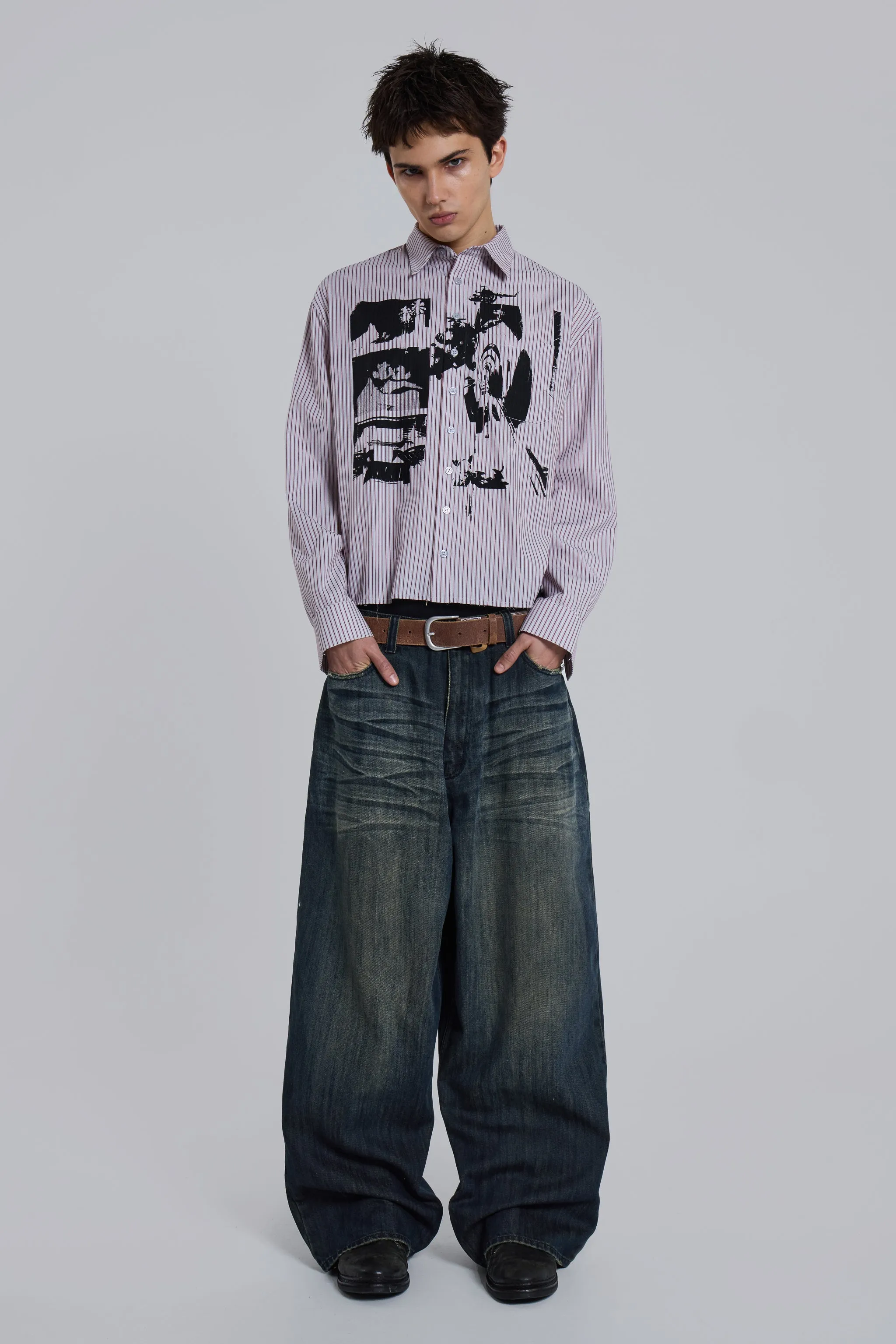 Slub Denim XL Colossus Jeans sold by Jaded London product image thumbnail 2