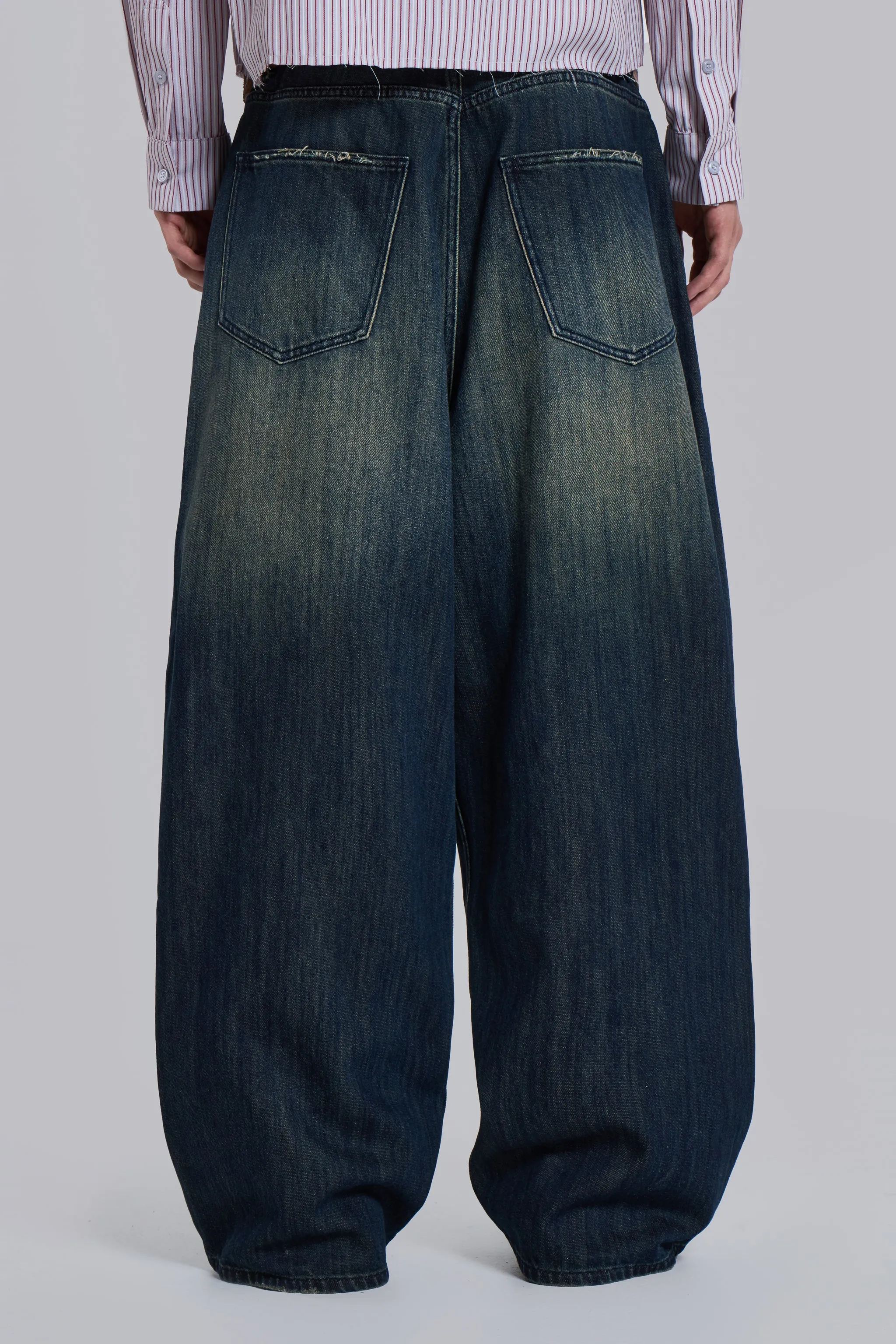 Slub Denim XL Colossus Jeans sold by Jaded London product image thumbnail 4