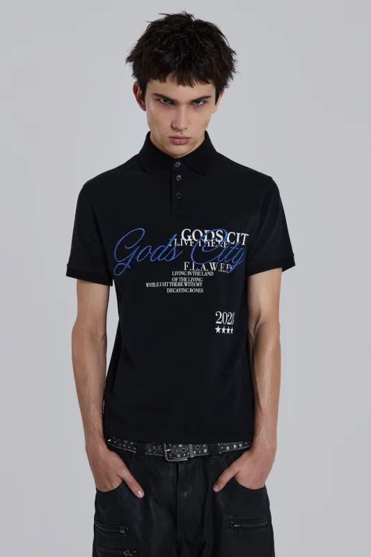 Gods City Polo sold by Jaded London