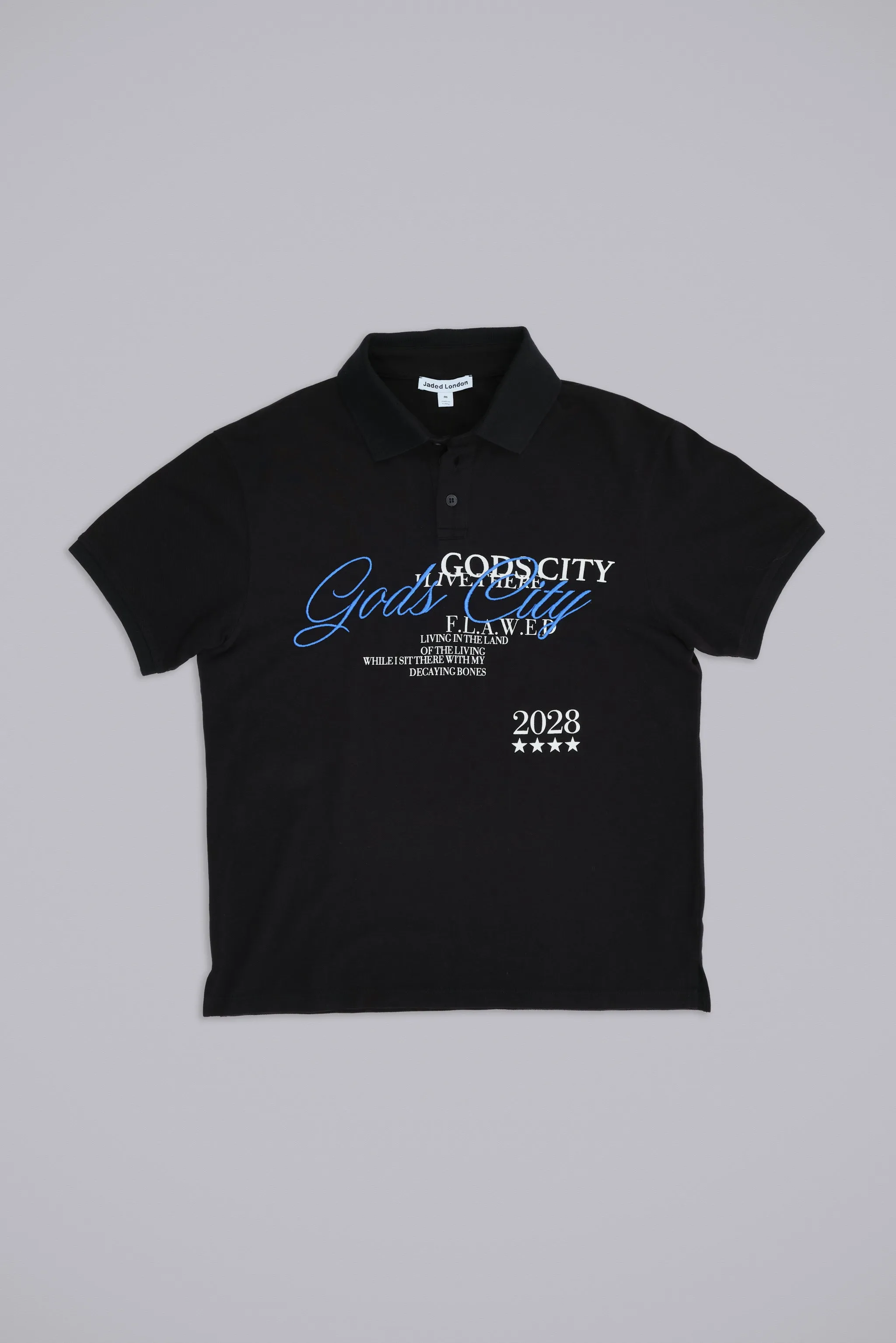 Gods City Polo sold by Jaded London product image thumbnail 2