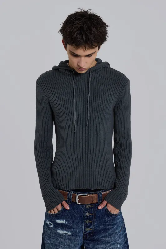 Dornan Rib Hoodie made by Jaded London