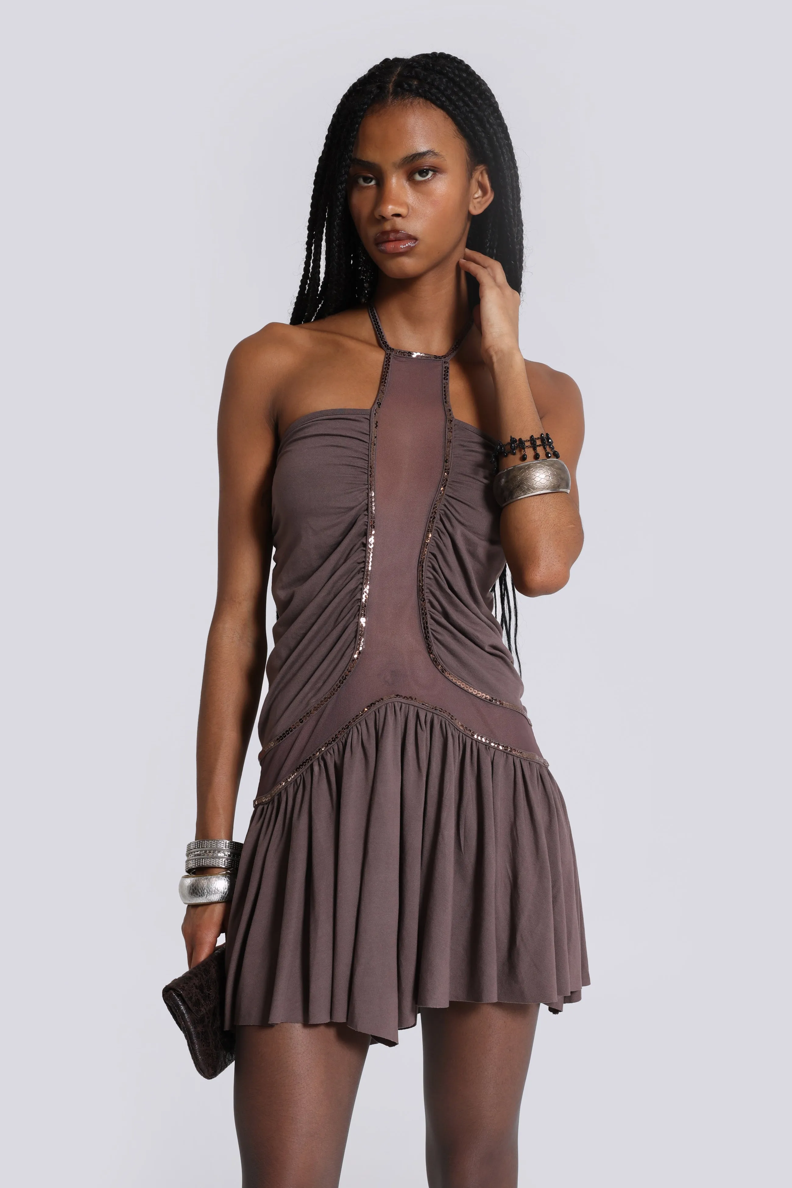 Calisse Backless Mini Dress sold by Jaded London product image thumbnail 5