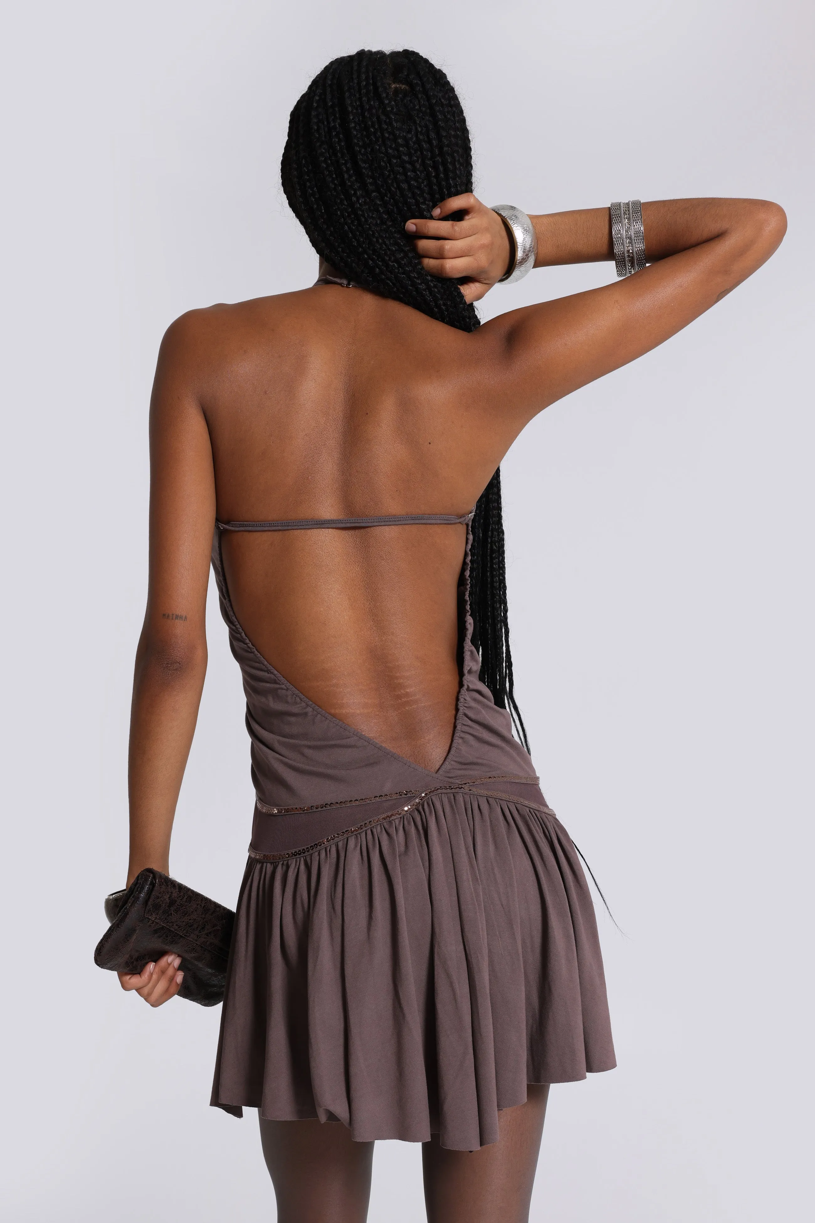 Calisse Backless Mini Dress sold by Jaded London product image thumbnail 2
