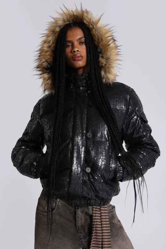 Phantom Puffer Jacket made by Jaded London