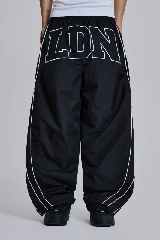 Black LDN Vapor Joggers sold by Jaded London