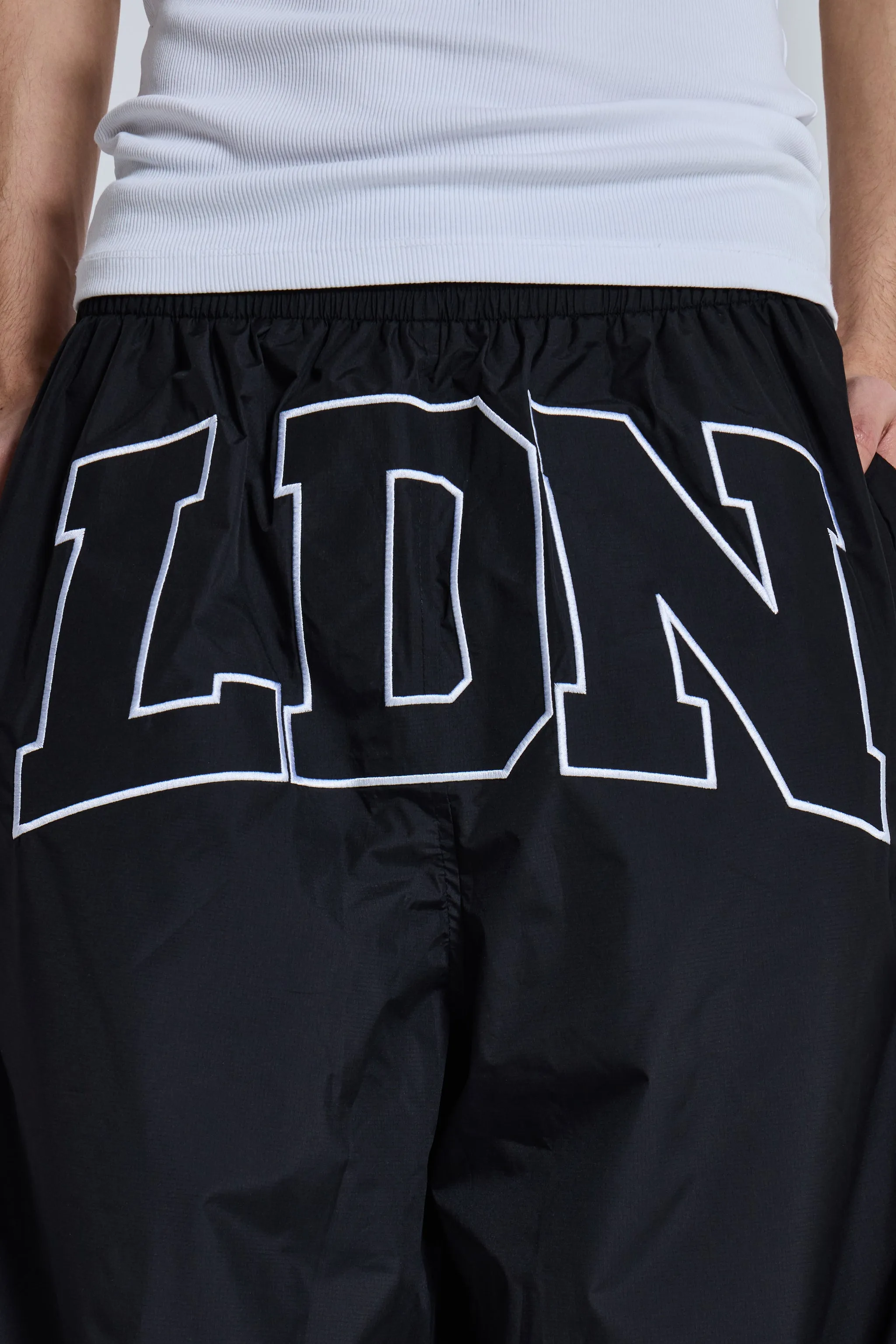 Black LDN Vapor Joggers sold by Jaded London product image thumbnail 4