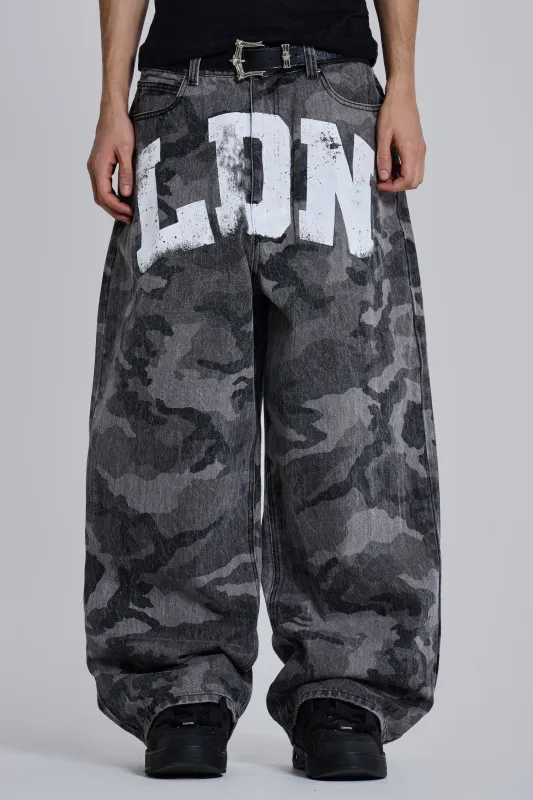 Camo LDN XL Colossus Jeans sold by Jaded London