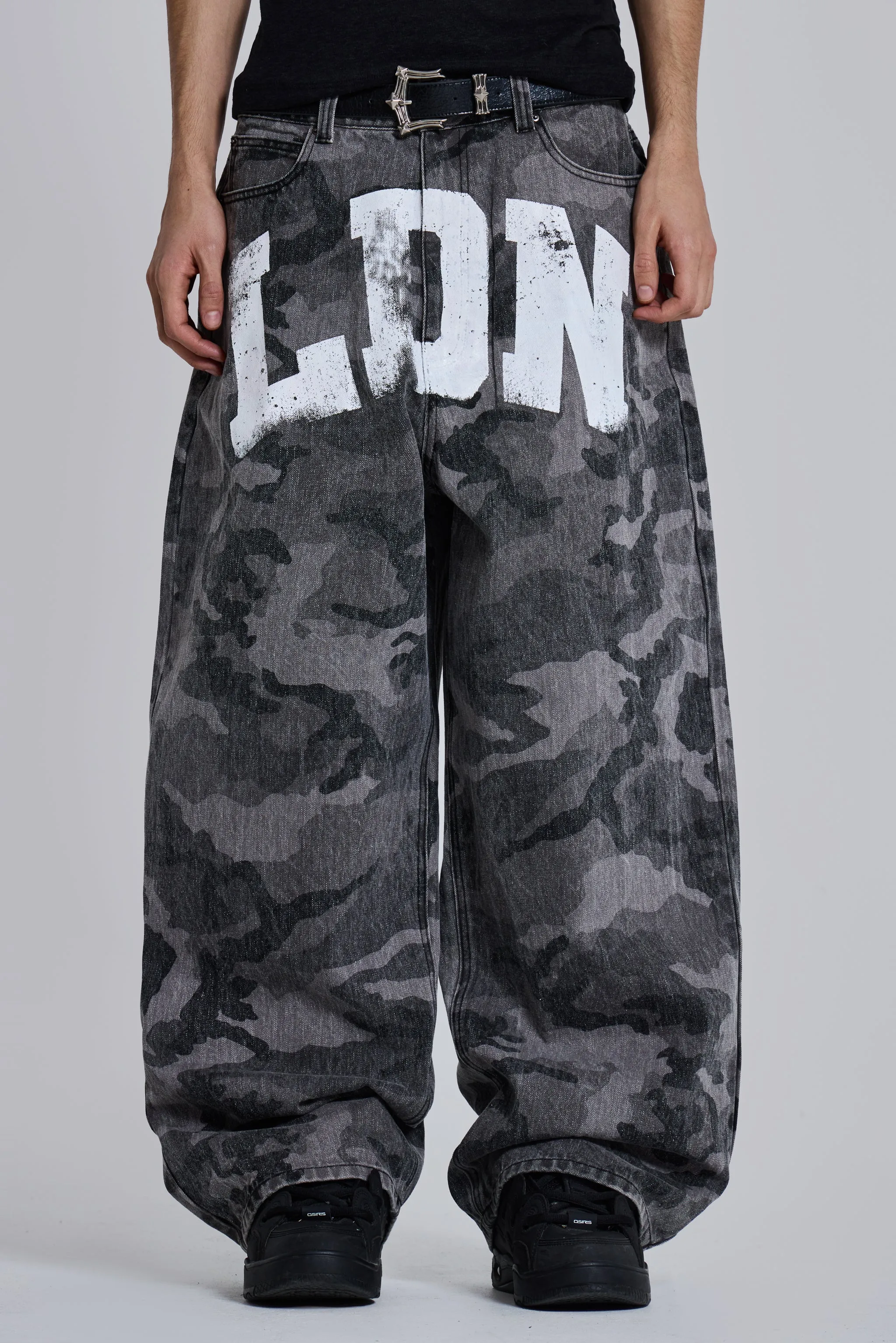 Camo LDN XL Colossus Jeans sold by Jaded London