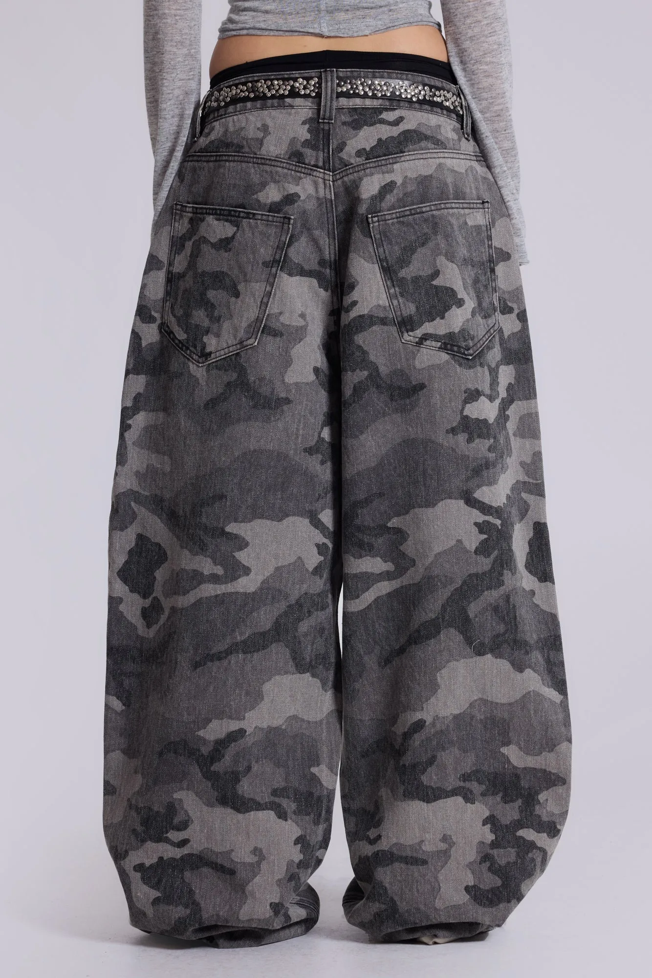 Camo LDN XL Colossus Jeans sold by Jaded London product image thumbnail 3