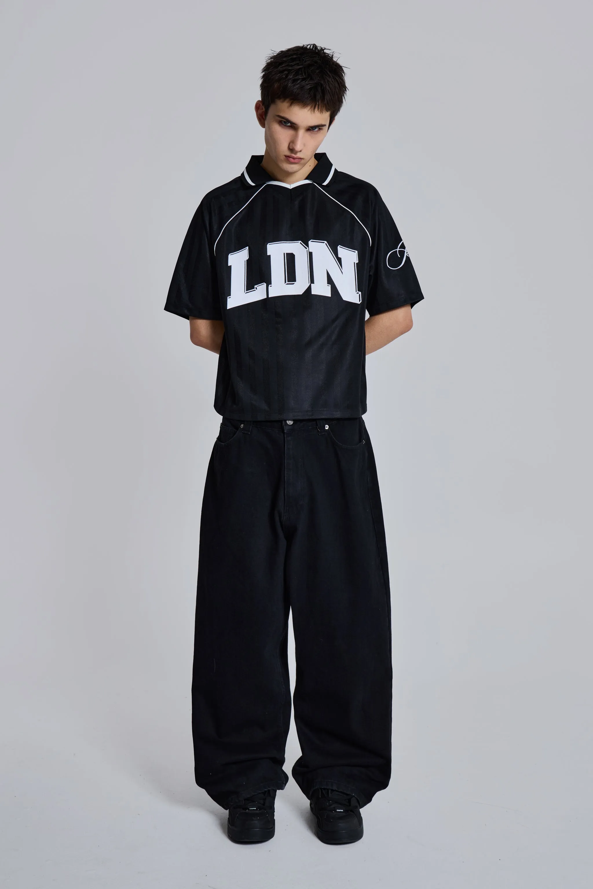 LDN Football Jersey sold by Jaded London product image thumbnail 3