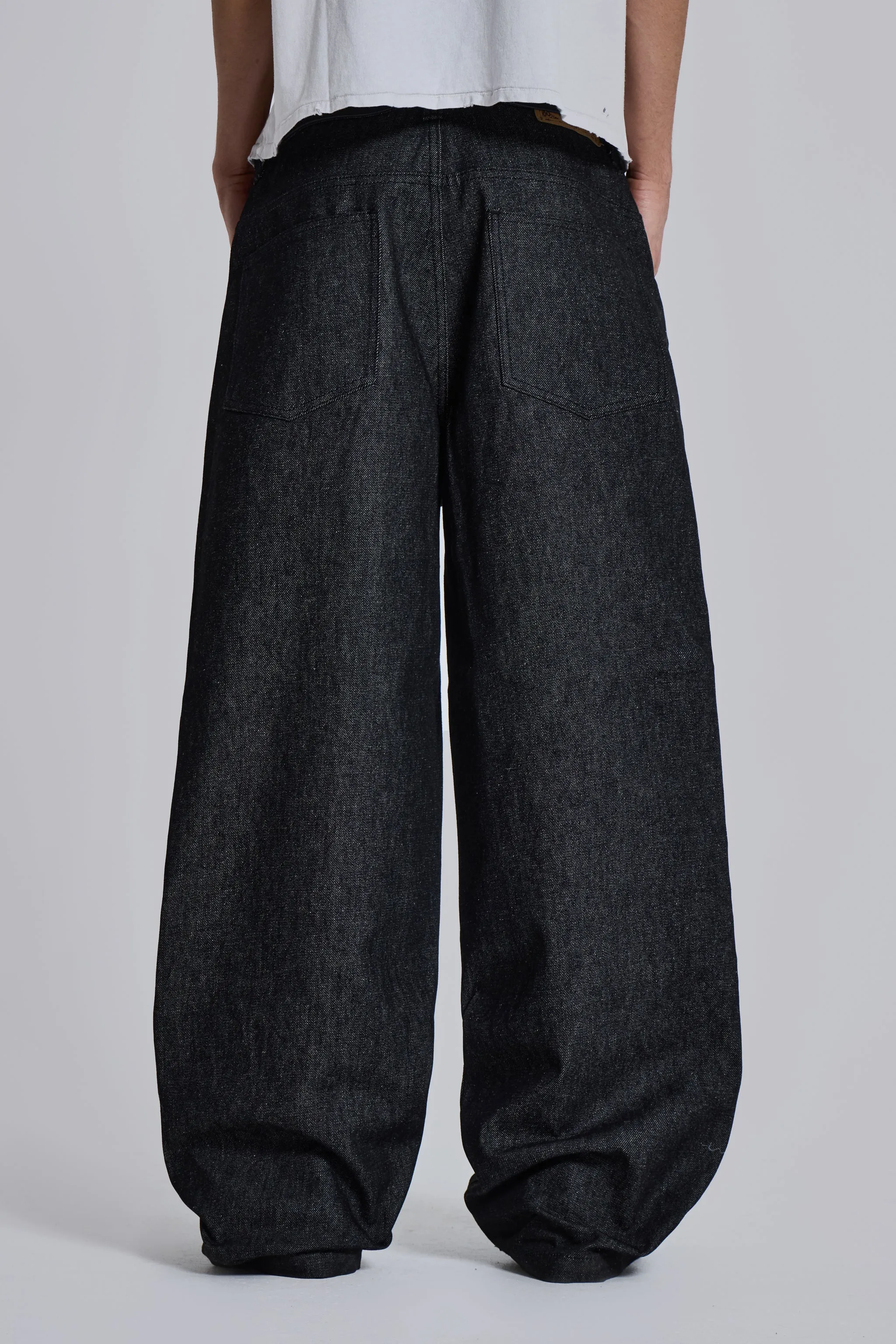 Black Axis Jeans sold by Jaded London product image thumbnail 3