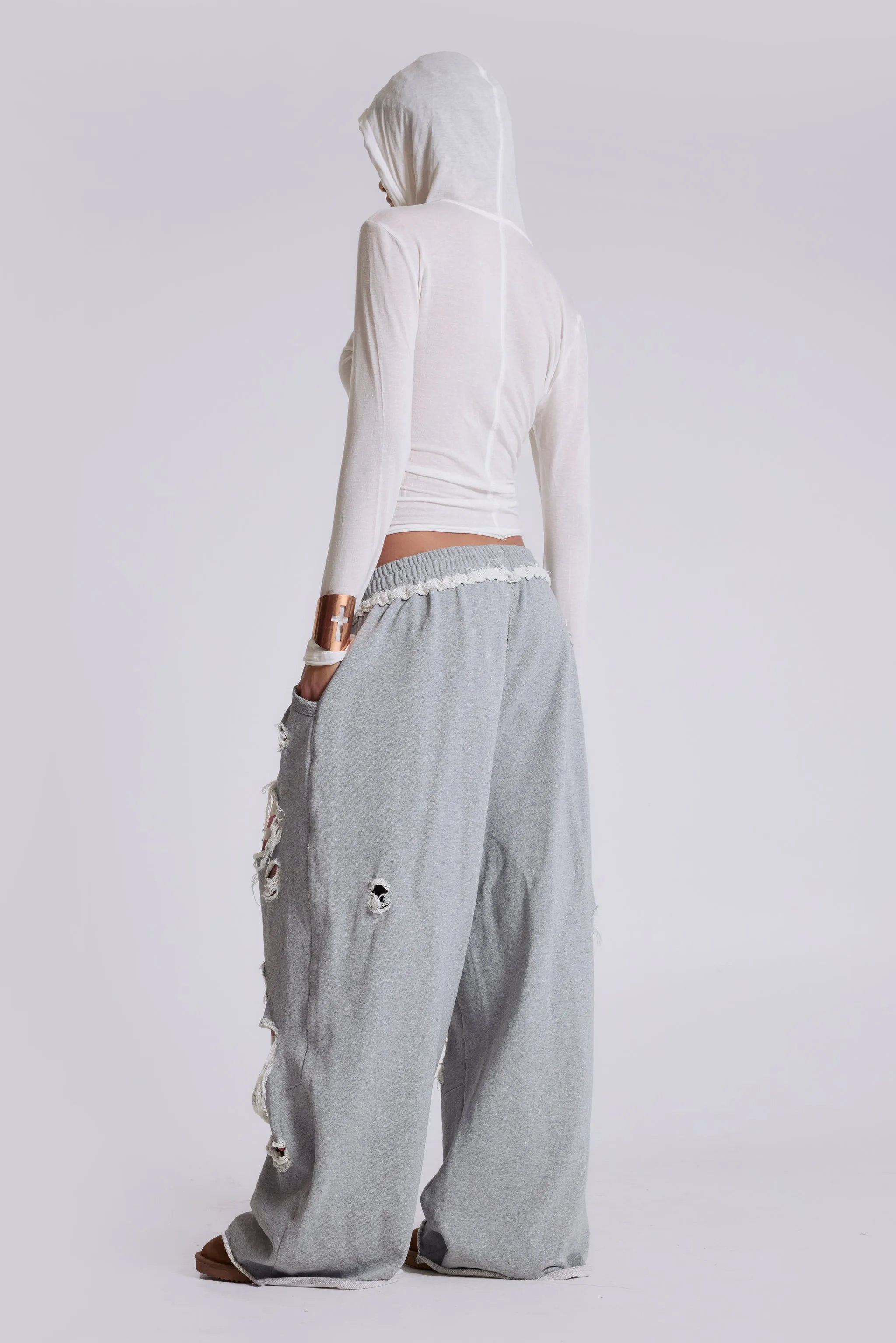 Stars and Stripes Distressed Monster Joggers sold by Jaded London product image thumbnail 3