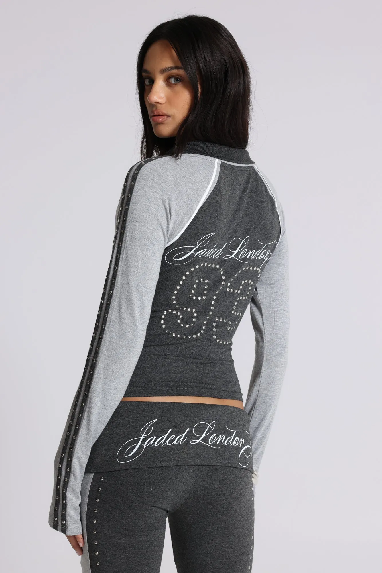Rynna Sporty Long Sleeve Tee sold by Jaded London