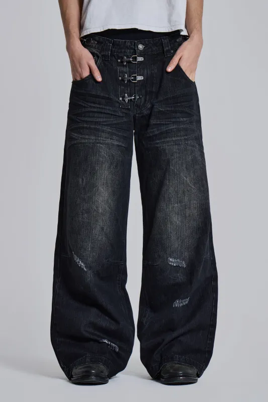 Chastete Ashen Jeans sold by Jaded London