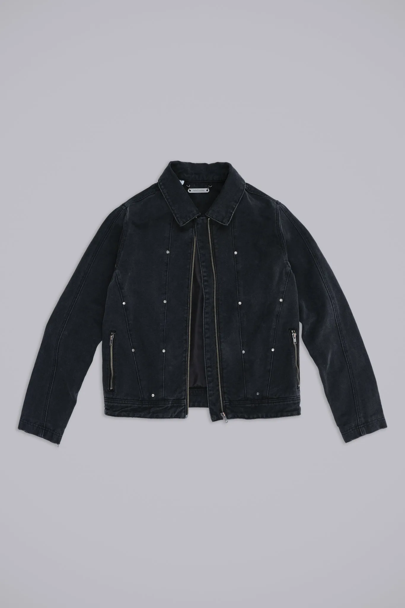 Stud Denim Jacket sold by Jaded London product image thumbnail 3