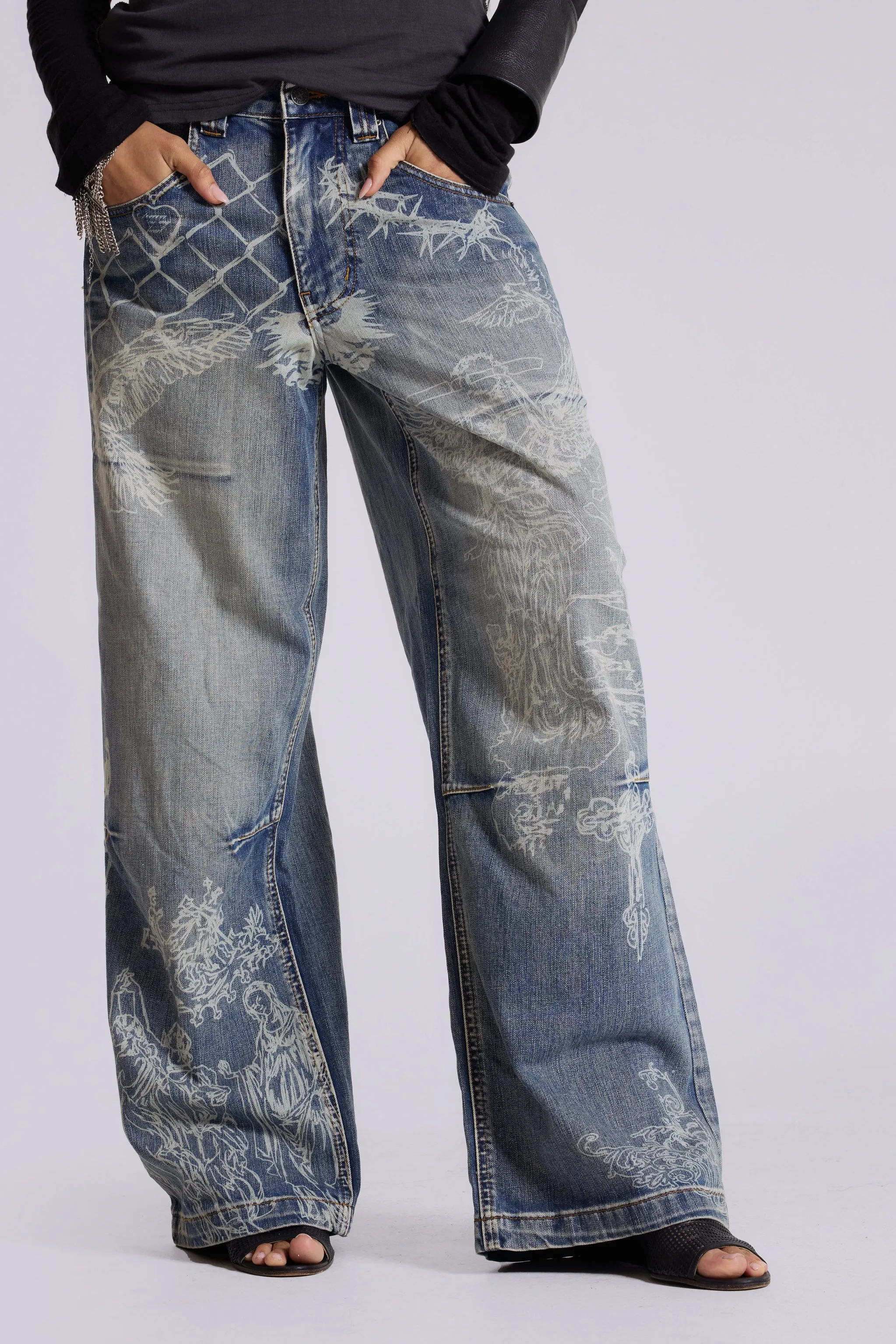 Thorn XL Colossus Jeans sold by Jaded London product image thumbnail 5