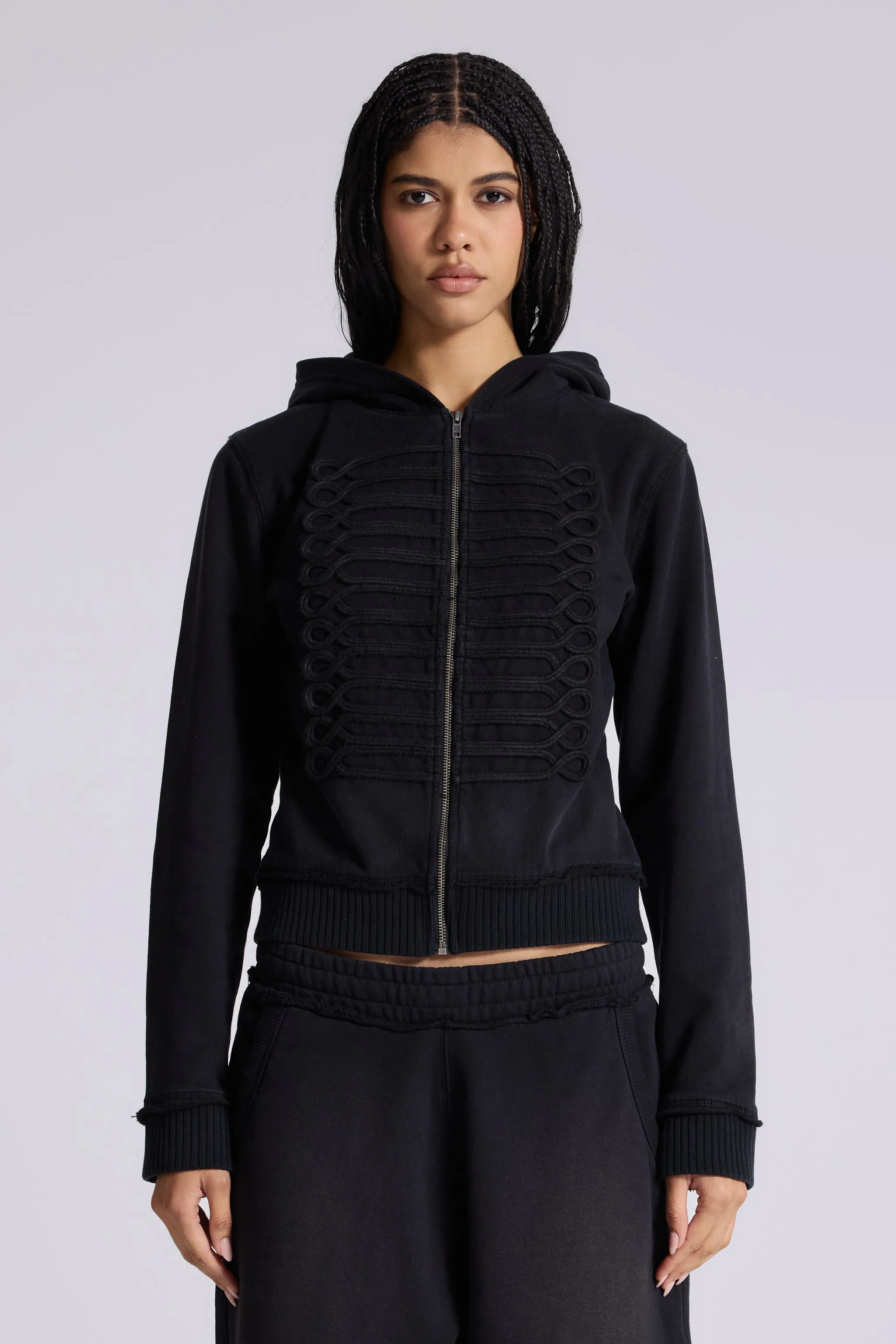 Black Military Monster Hoodie sold by Jaded London product image thumbnail 4