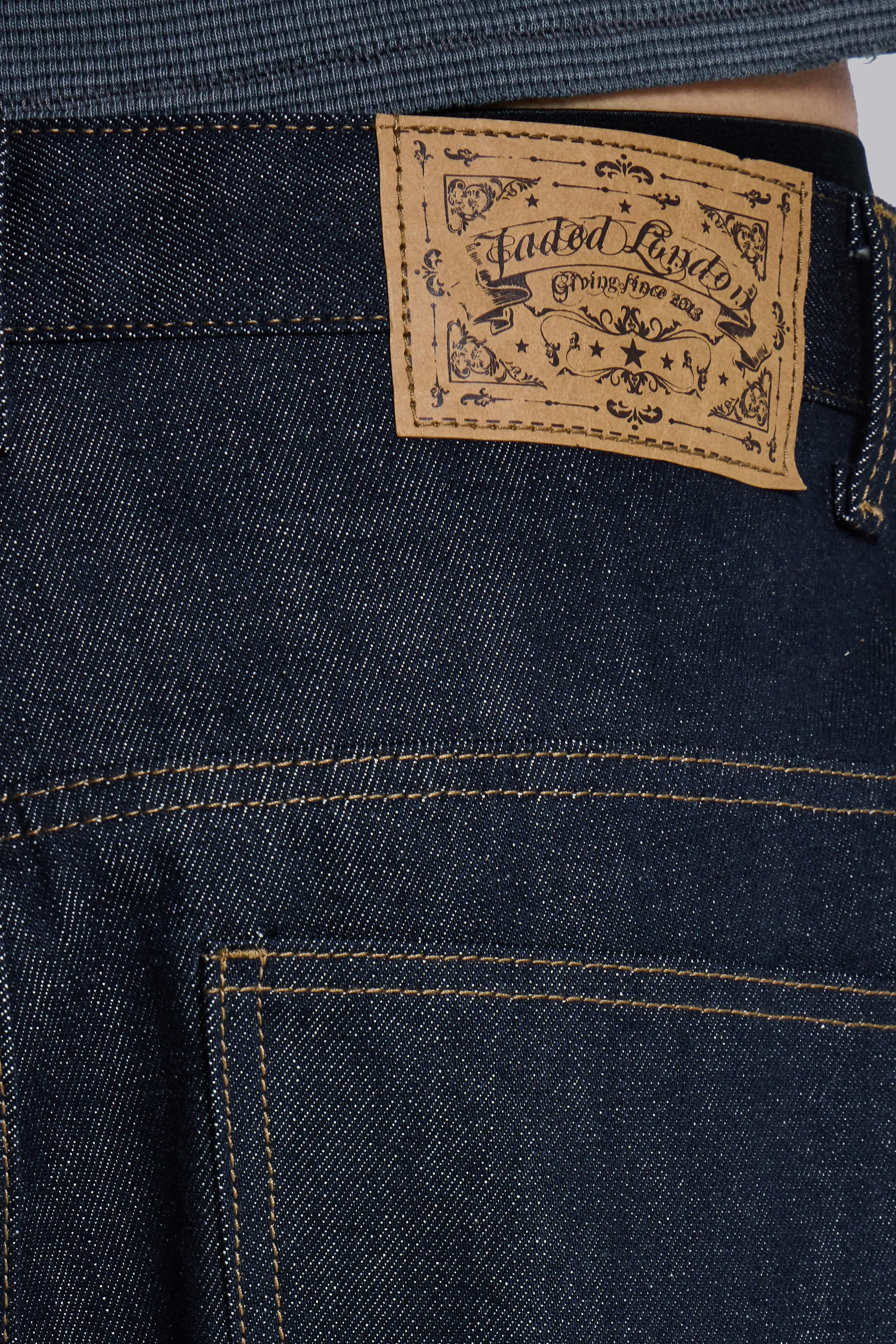 Indigo Axis Jeans sold by Jaded London product image thumbnail 4