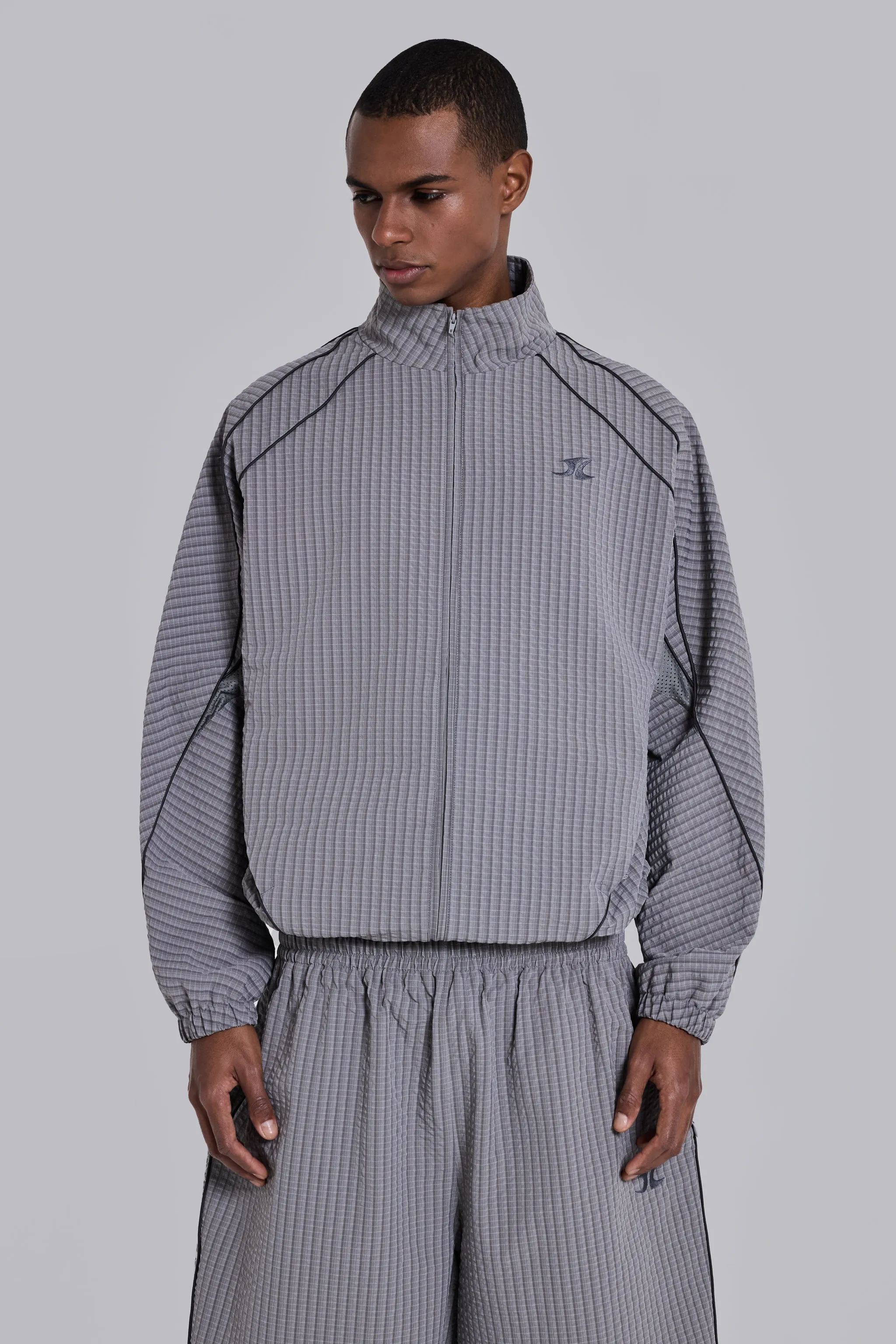 Solar Vapor Tracksuit Top sold by Jaded London